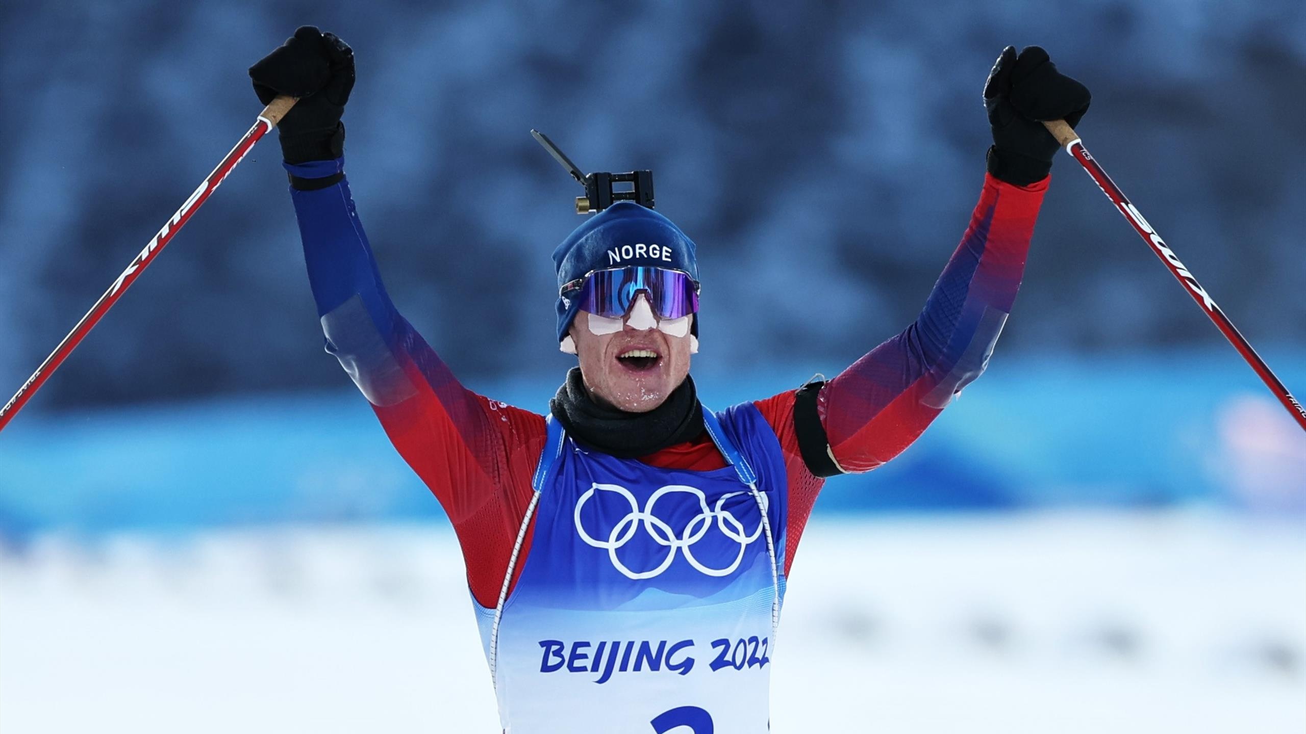 Johannes Thingnes Boe, Biathlon Wallpaper, 2560x1440 HD Desktop