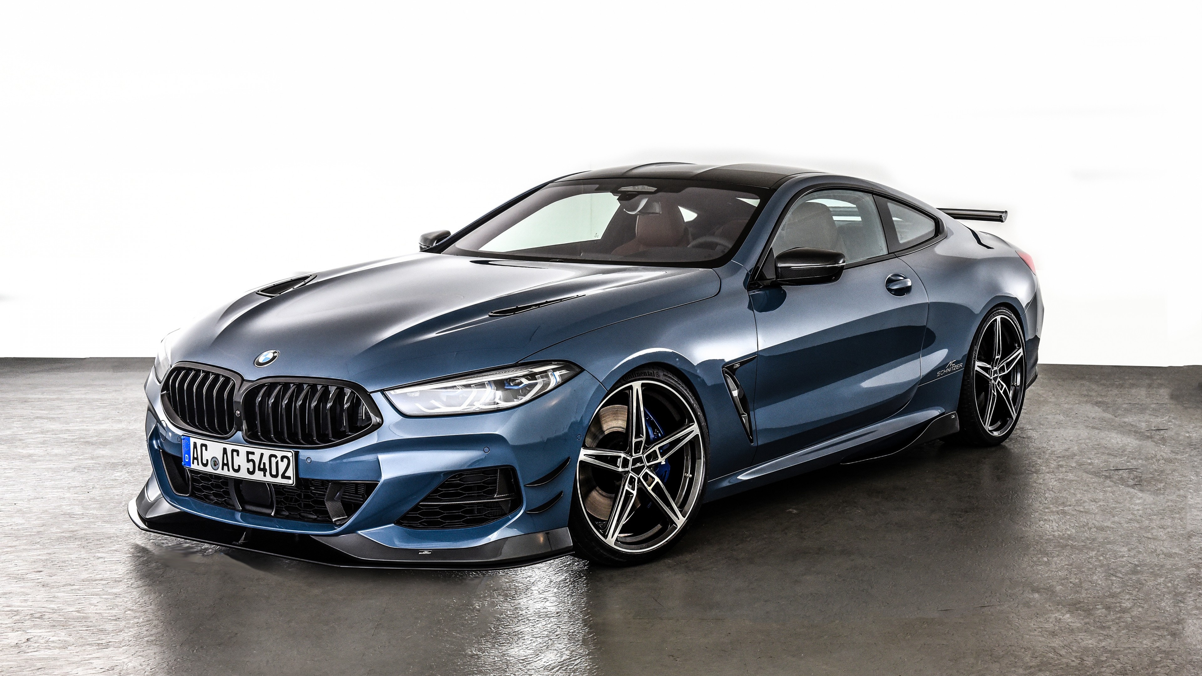 BMW 8 Series, AC Schnitzer modification, 2018 cars, Cars and bikes, 3840x2160 4K Desktop