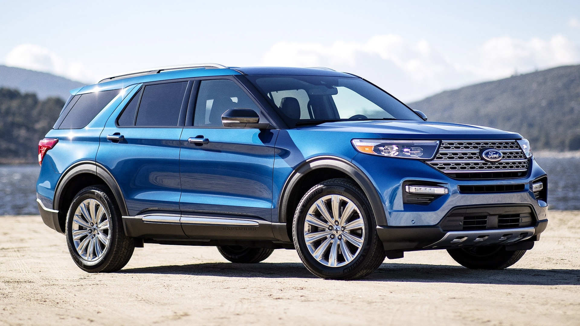 Hybrid 2022, Ford Explorer Wallpaper, 1920x1080 Full HD Desktop