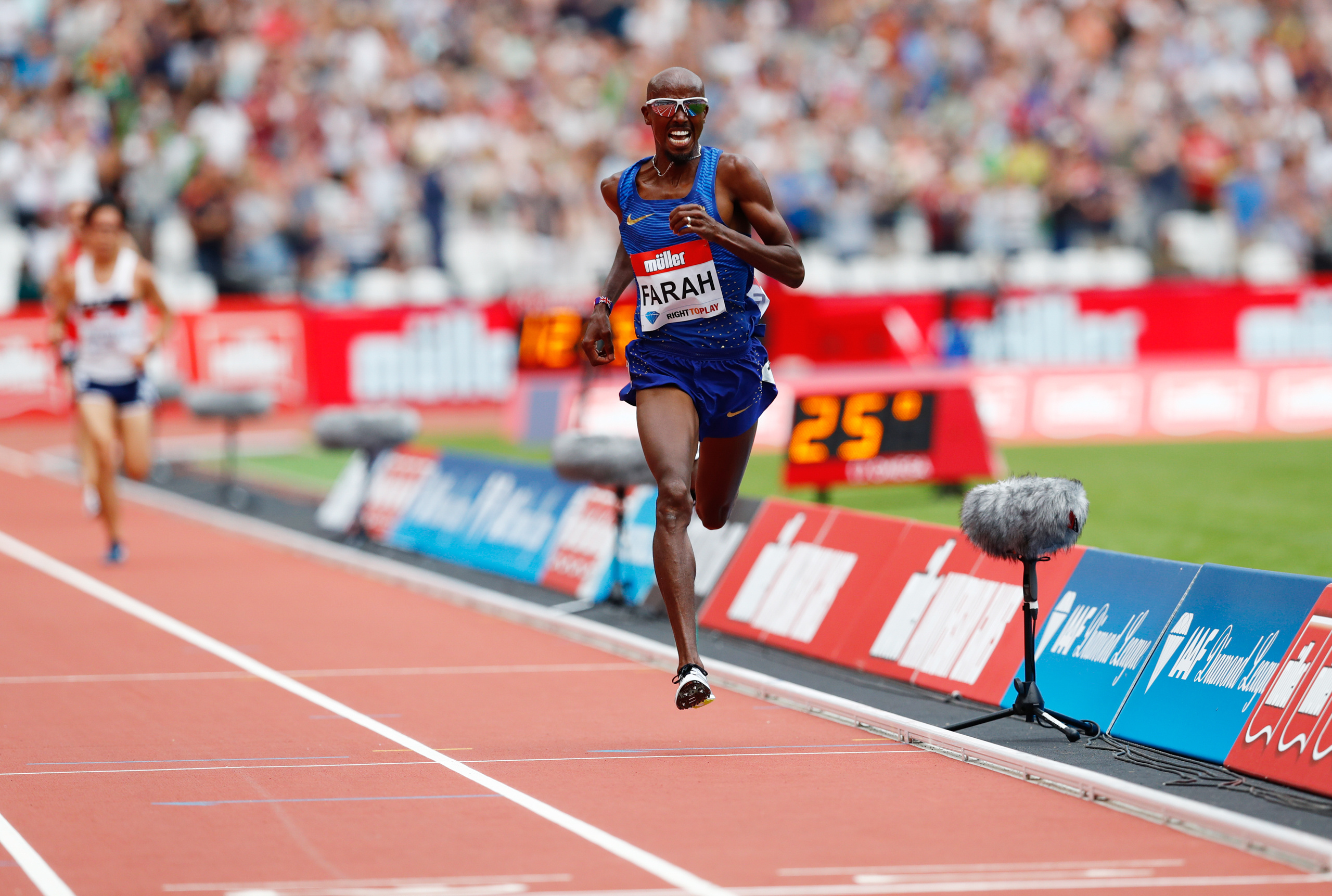 London Diamond League 2016, Mo Farah Wallpaper, 2560x1730 HD Desktop