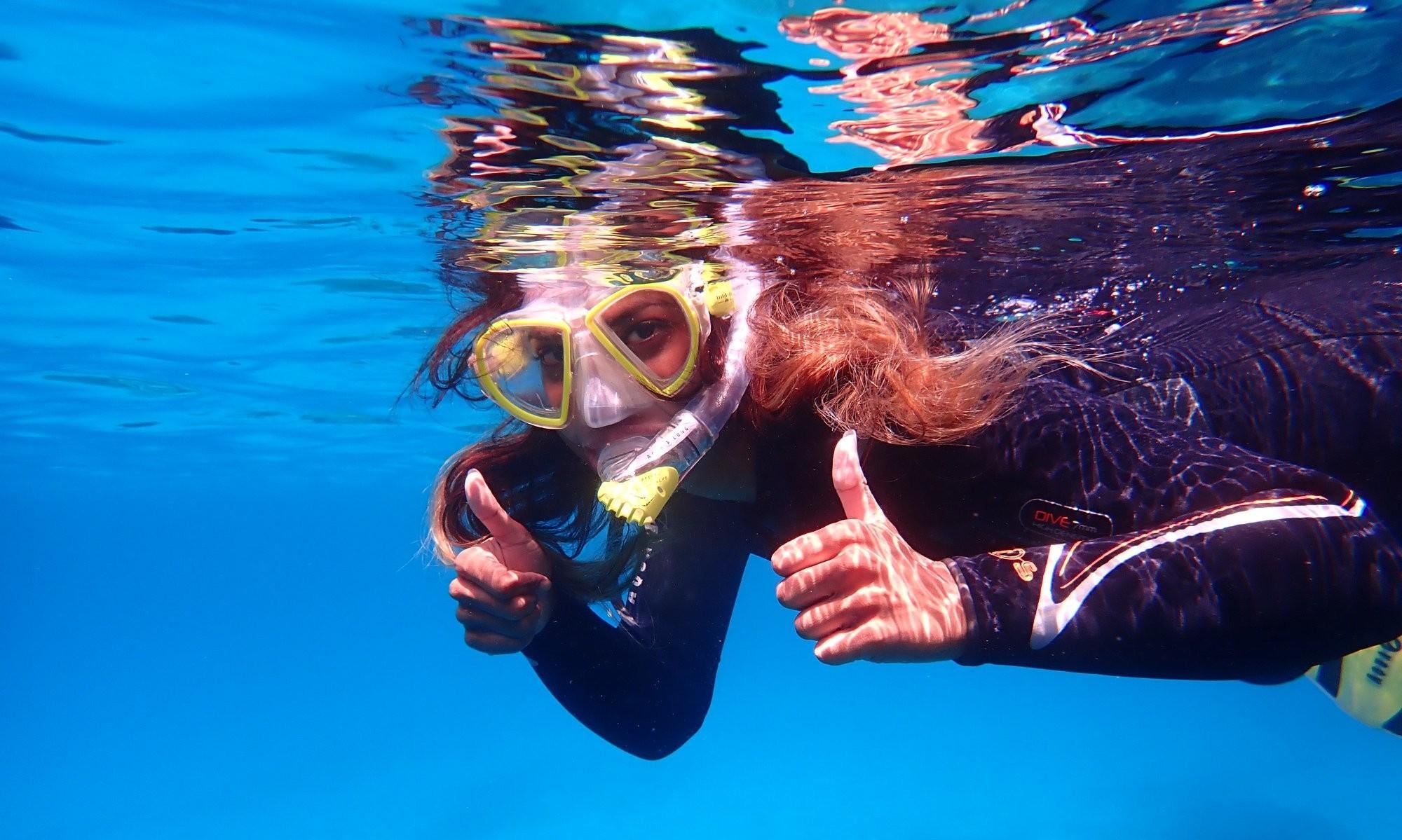 Snorkeling, Cala Delta Nature Reserve, El Arenal, Checkyeti, 2000x1200 HD Desktop