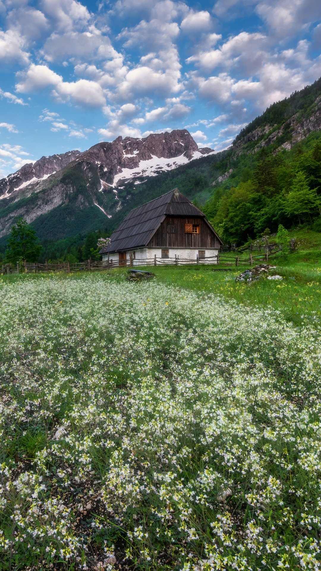 Trenta Valley, House Wallpaper, 1080x1920 Full HD Phone