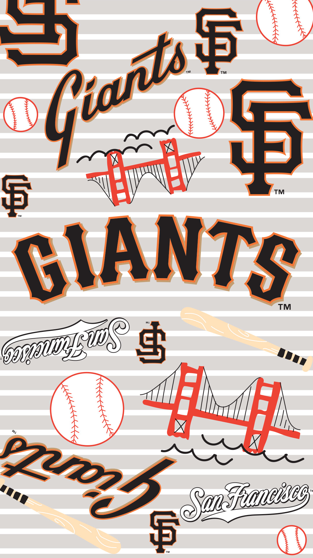 San Francisco Giants iPhone wallpapers, Fan creations, Digital art, Mobile background, 1080x1920 Full HD Phone