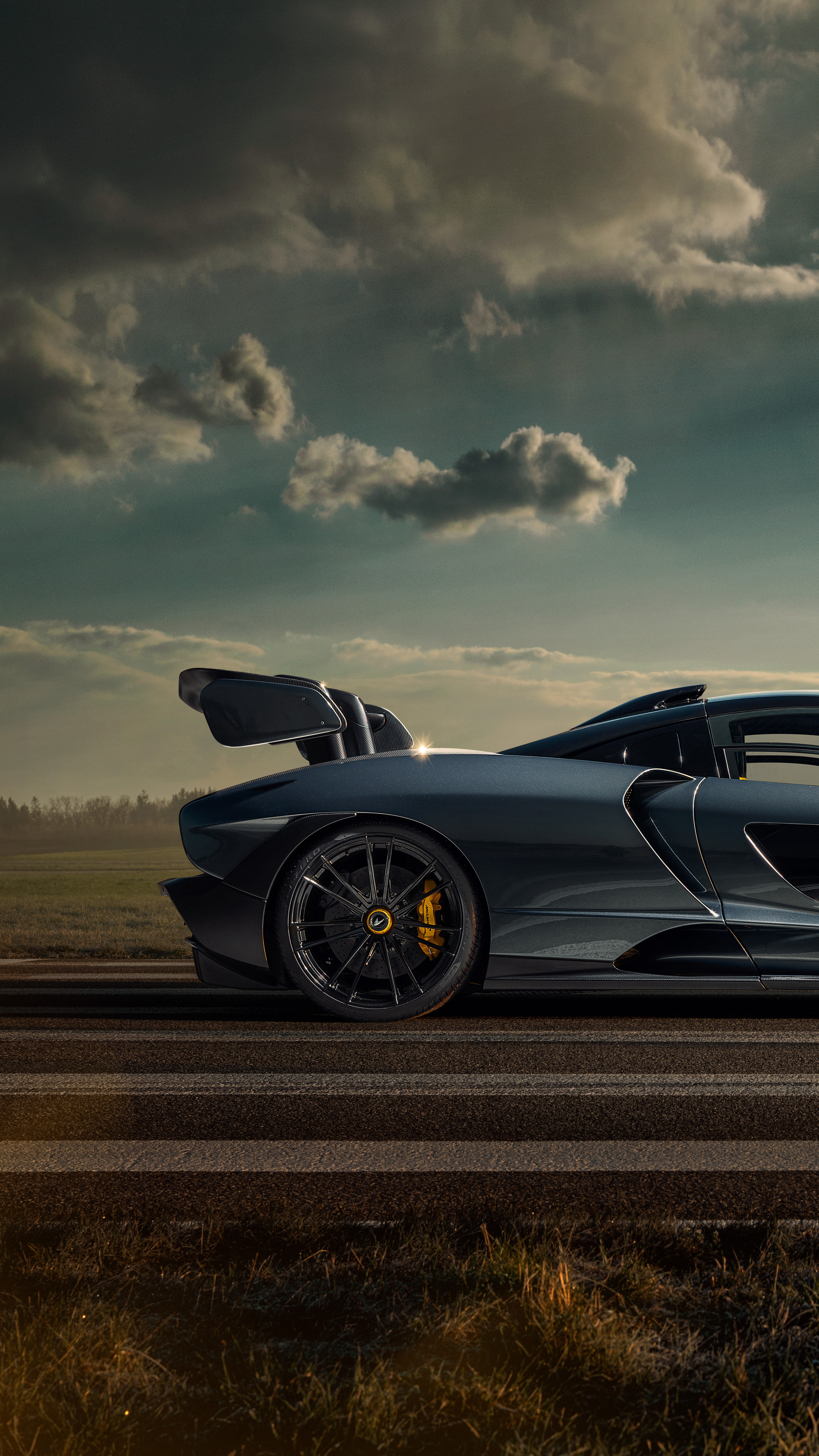 McLaren Senna, Novitec tuning, New edition beauty, Xperia wallpapers, 2160x3840 4K Phone