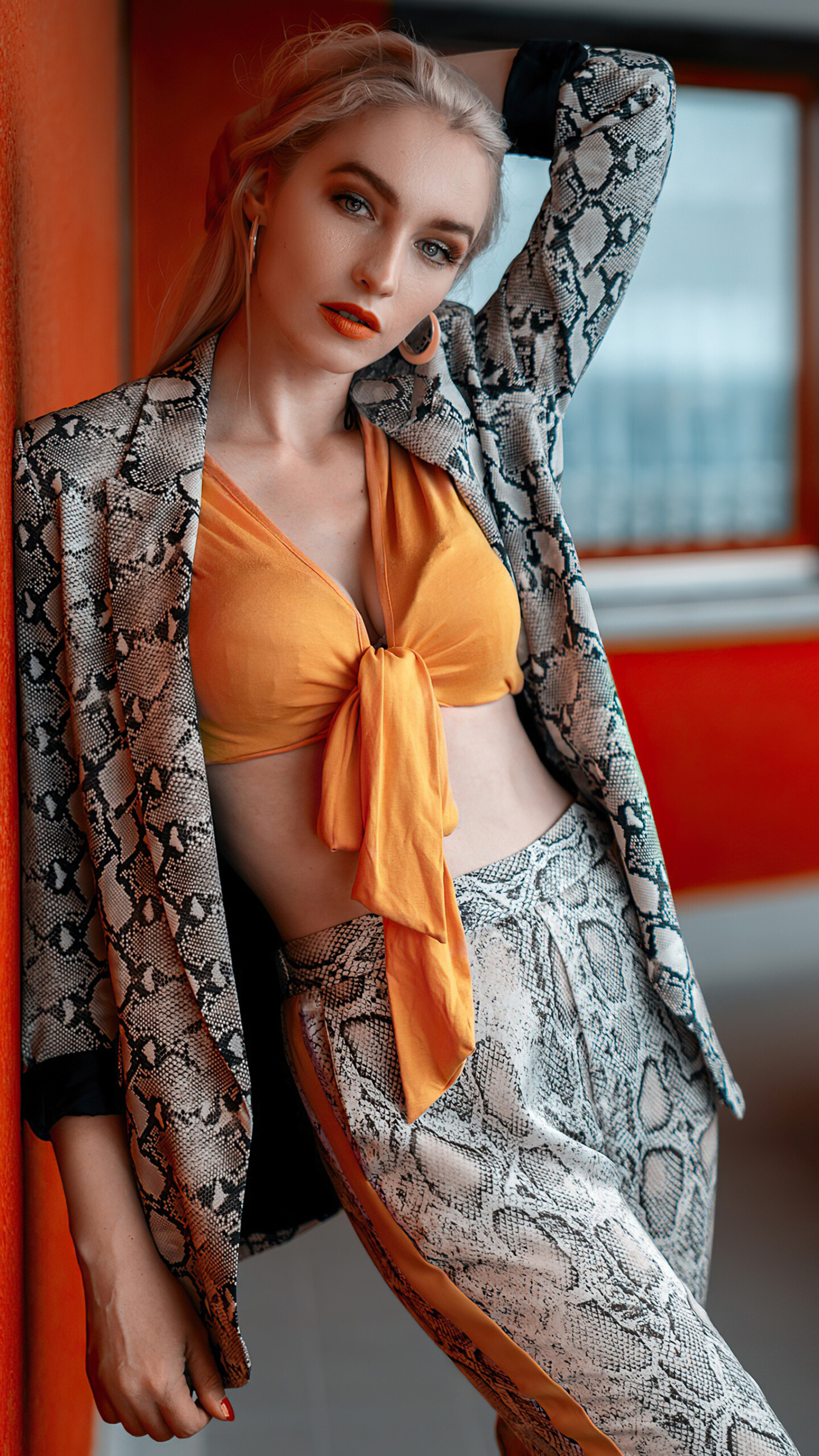 Urban fashion girl, 4K Samsung Galaxy S6, LG G5, 1440x2560 HD Phone