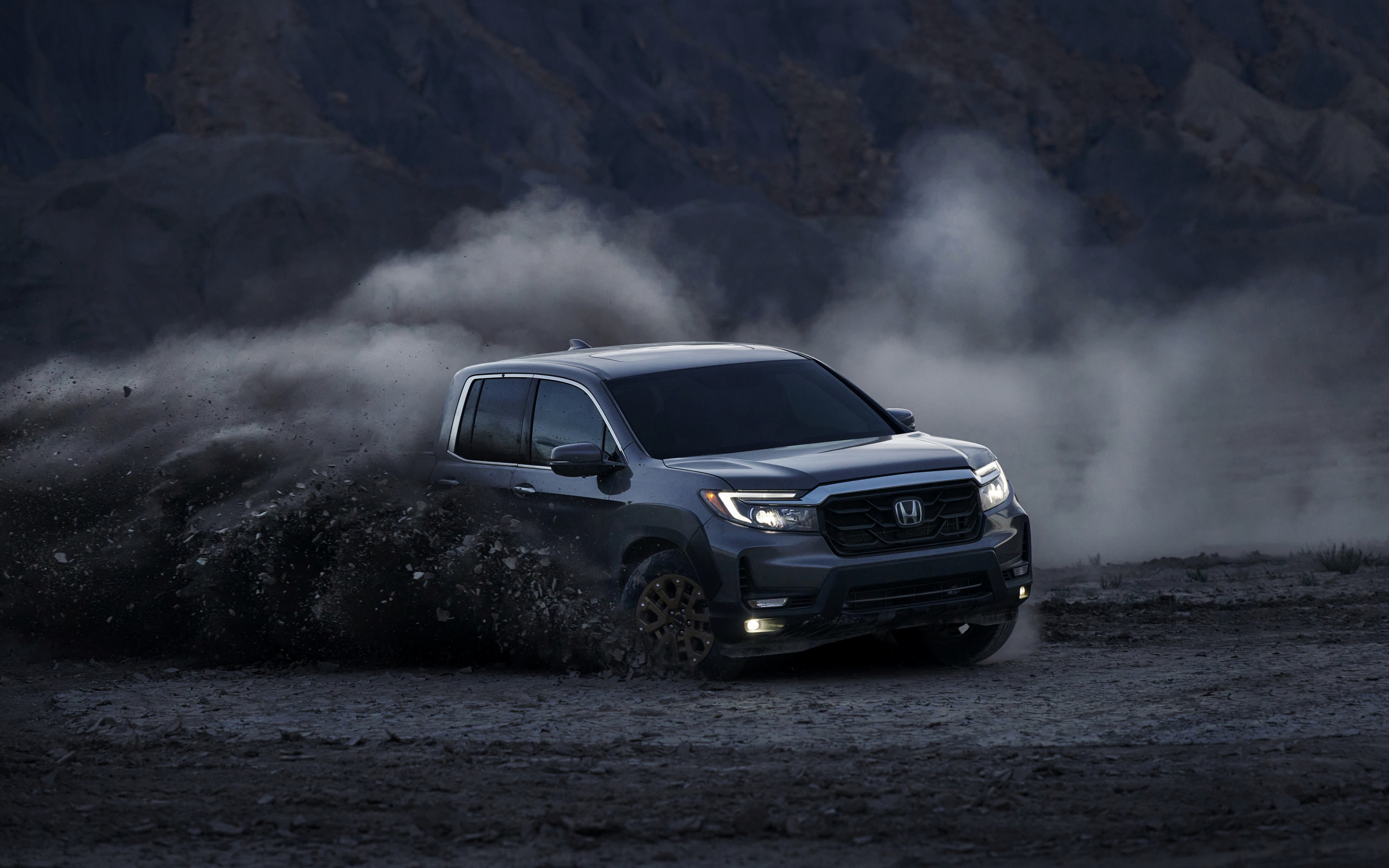 Honda Ridgeline, 2021 Honda Ridgeline, Gray pickup truck, 2880x1800 HD Desktop