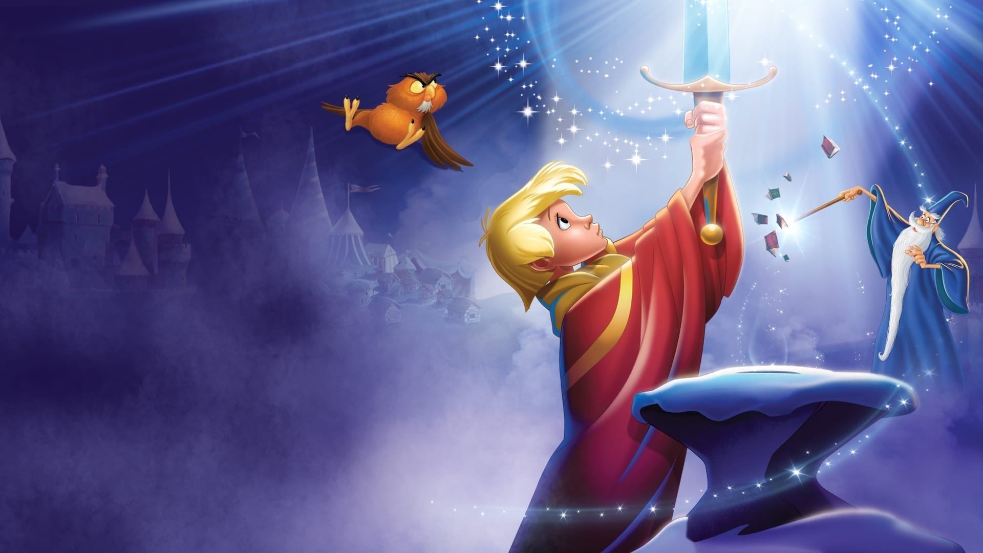 The Sword in the Stone, Backdrops, Movie database, 1920x1080 Full HD Desktop