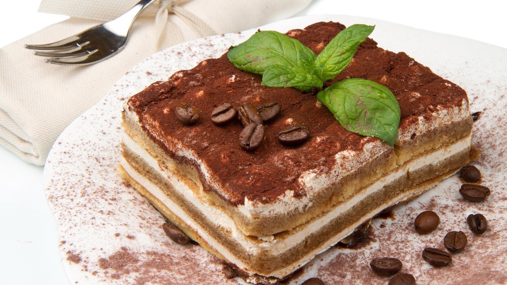 Tiramisu delicacy, Coffee-infused, Creamy layers, Decadent dessert, 1920x1080 Full HD Desktop