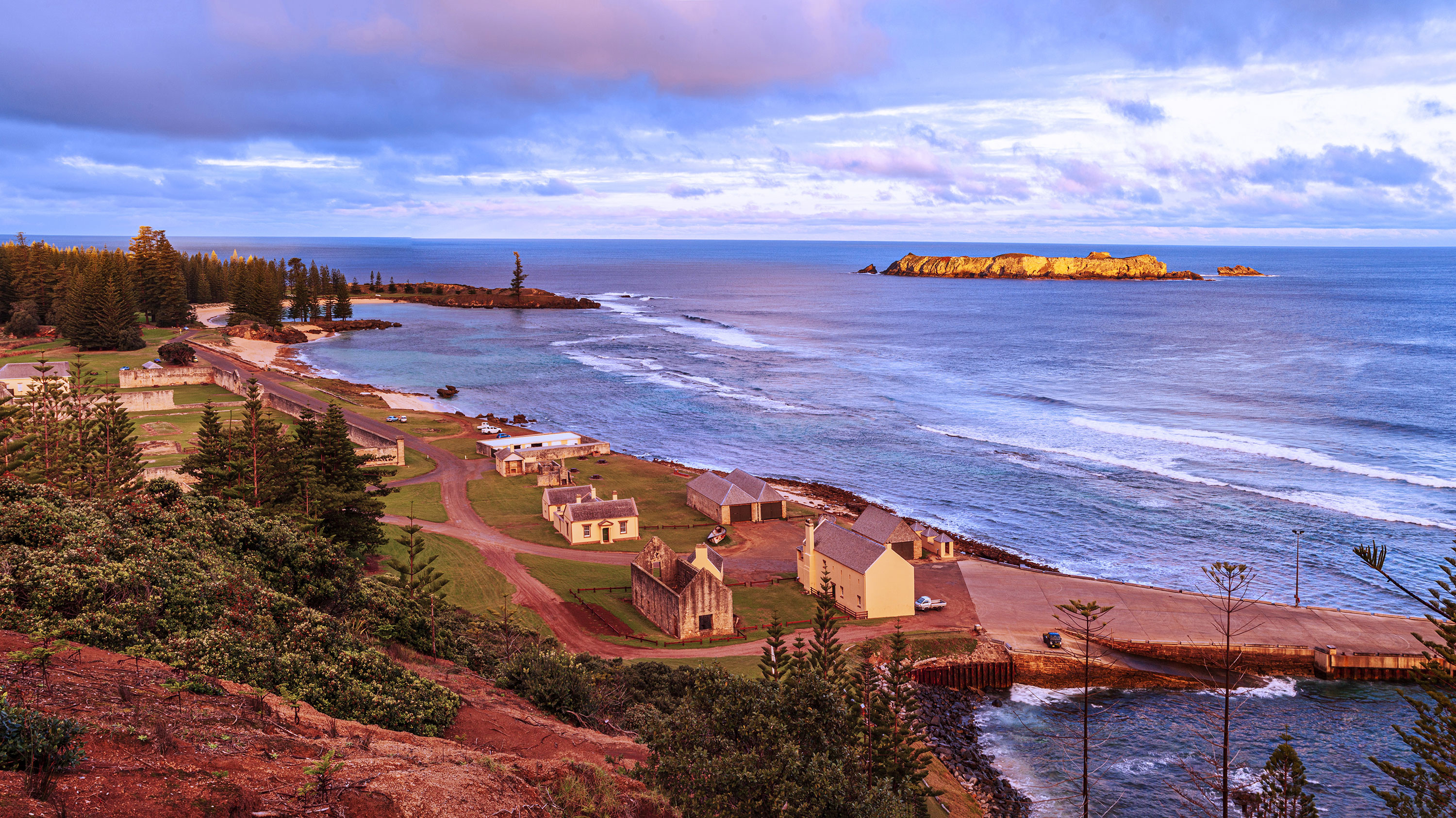 Norfolk Island, New Zealand vs Australia, Island comparison, CNN travel, 3000x1690 HD Desktop