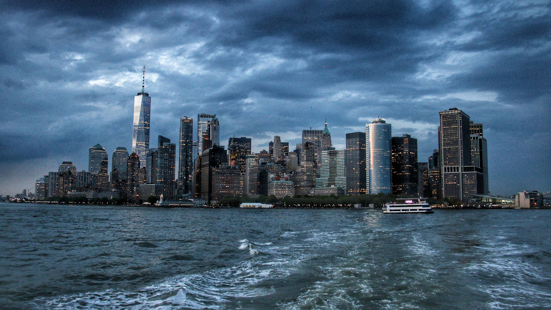 NY skyline, Mac Wallpaper, 1920x1090 HD Desktop