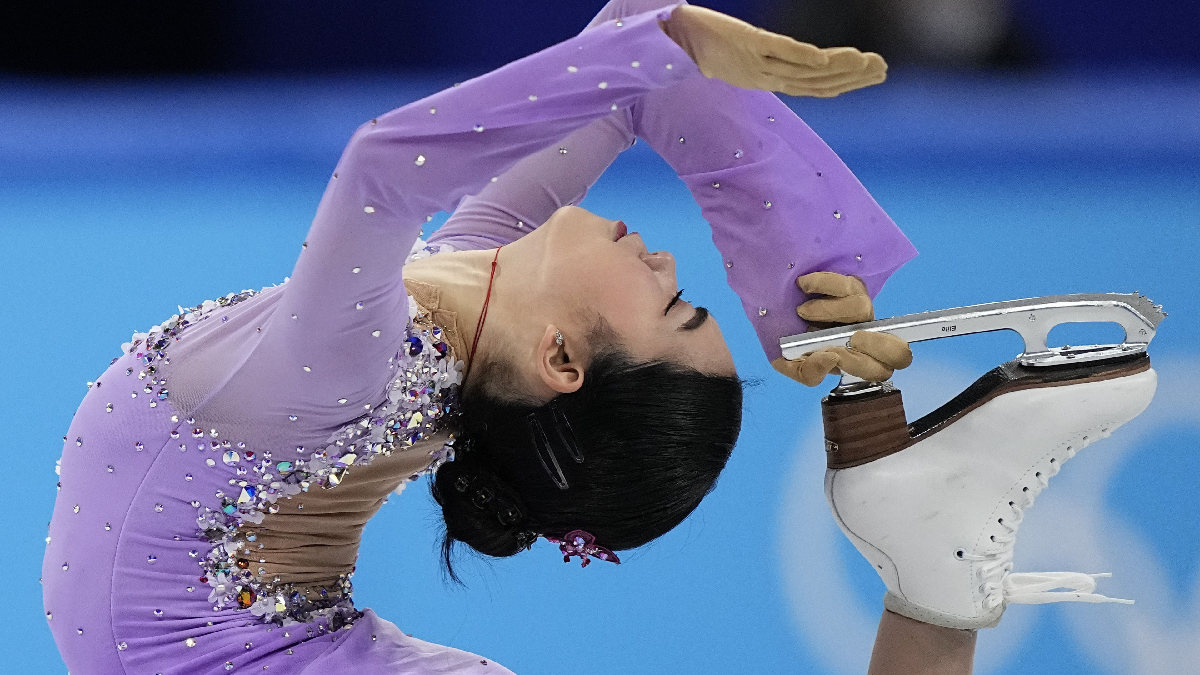 Karen Chen, United States team, Figure skating silver, Olympic medal, 3840x2160 4K Desktop