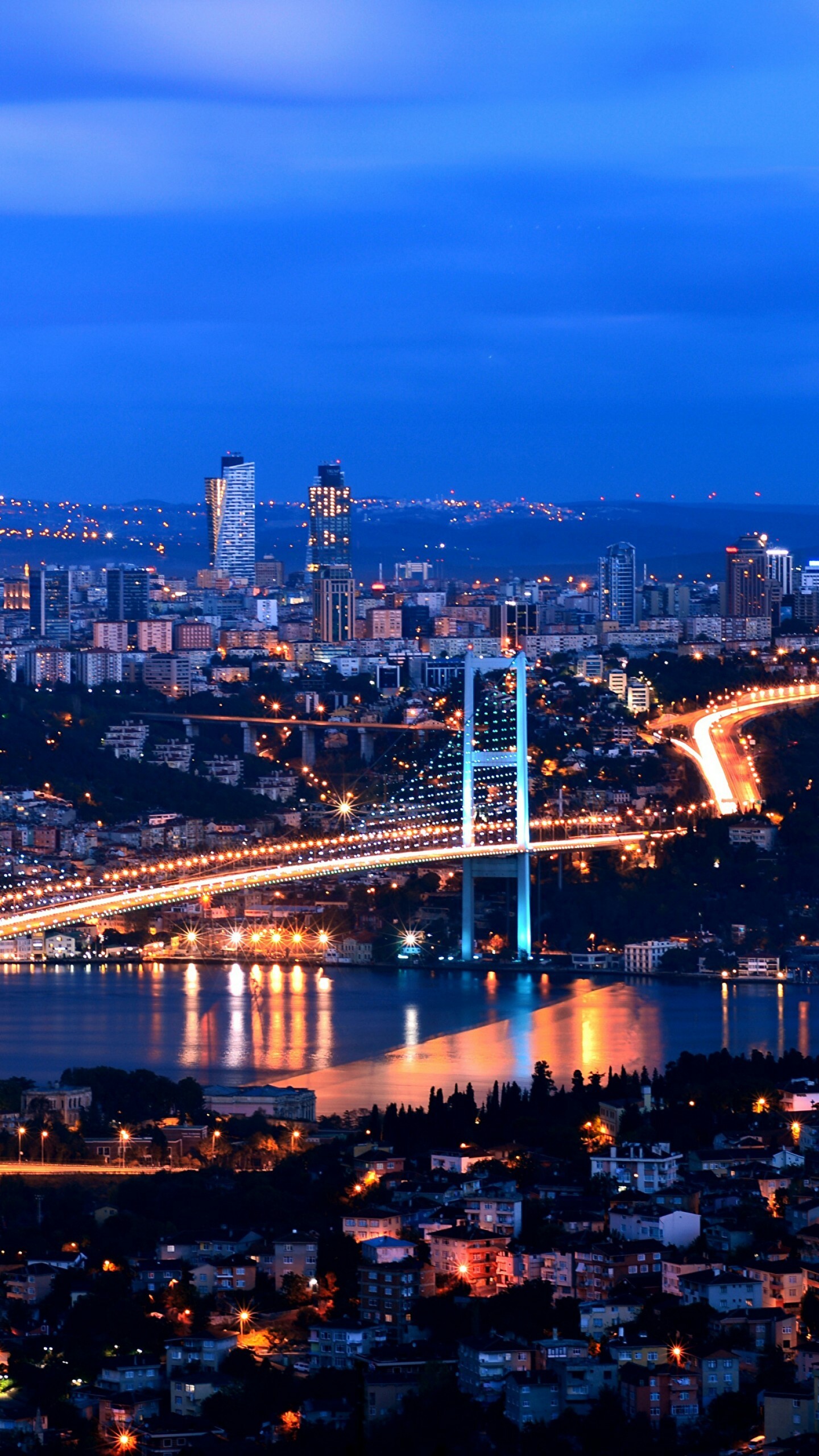 Bosphorus Bridge, Turkey Wallpaper, 1440x2560 HD Phone