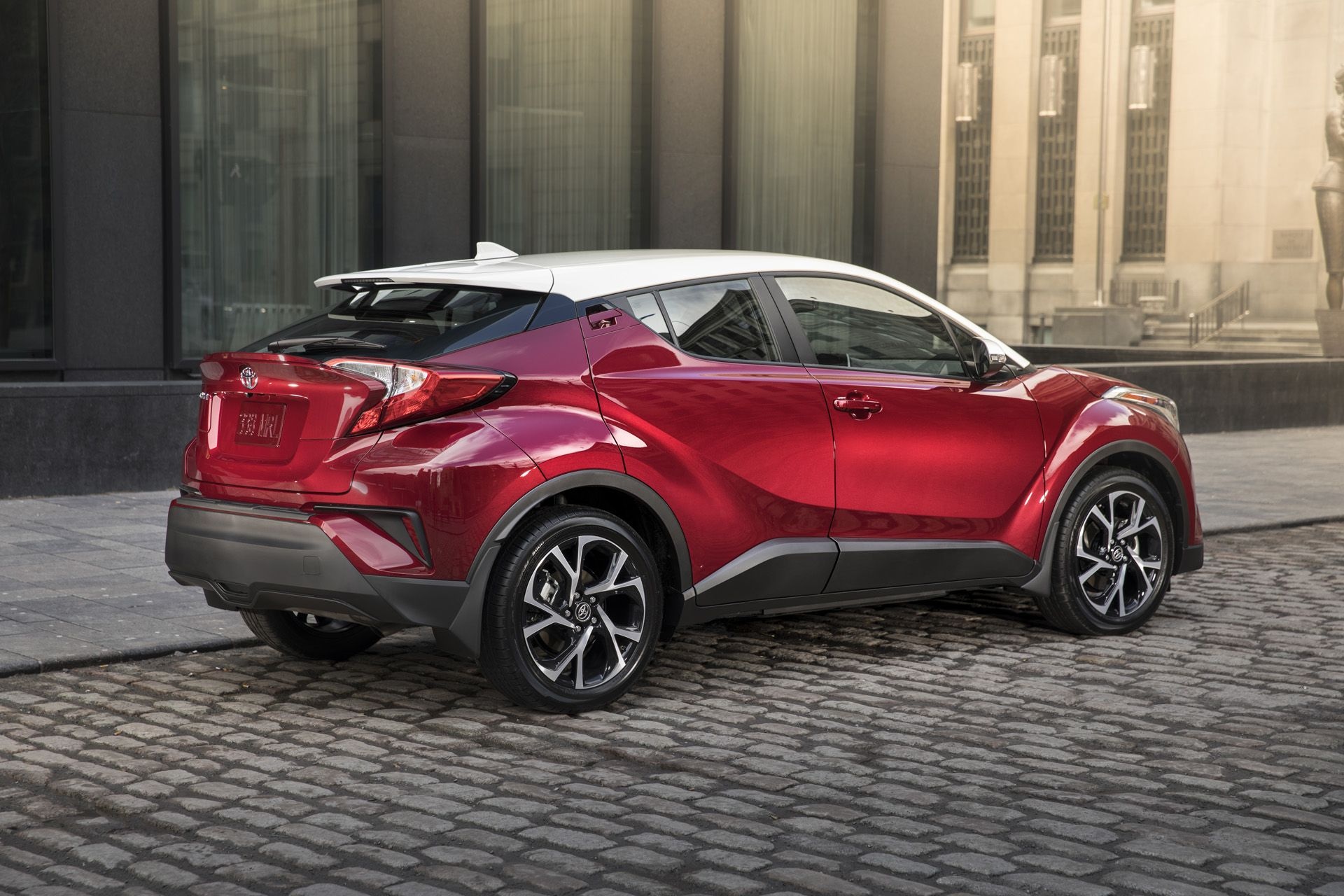 Toyota C-HR, Concept red machine, Wallpaper, 1920x1280 HD Desktop