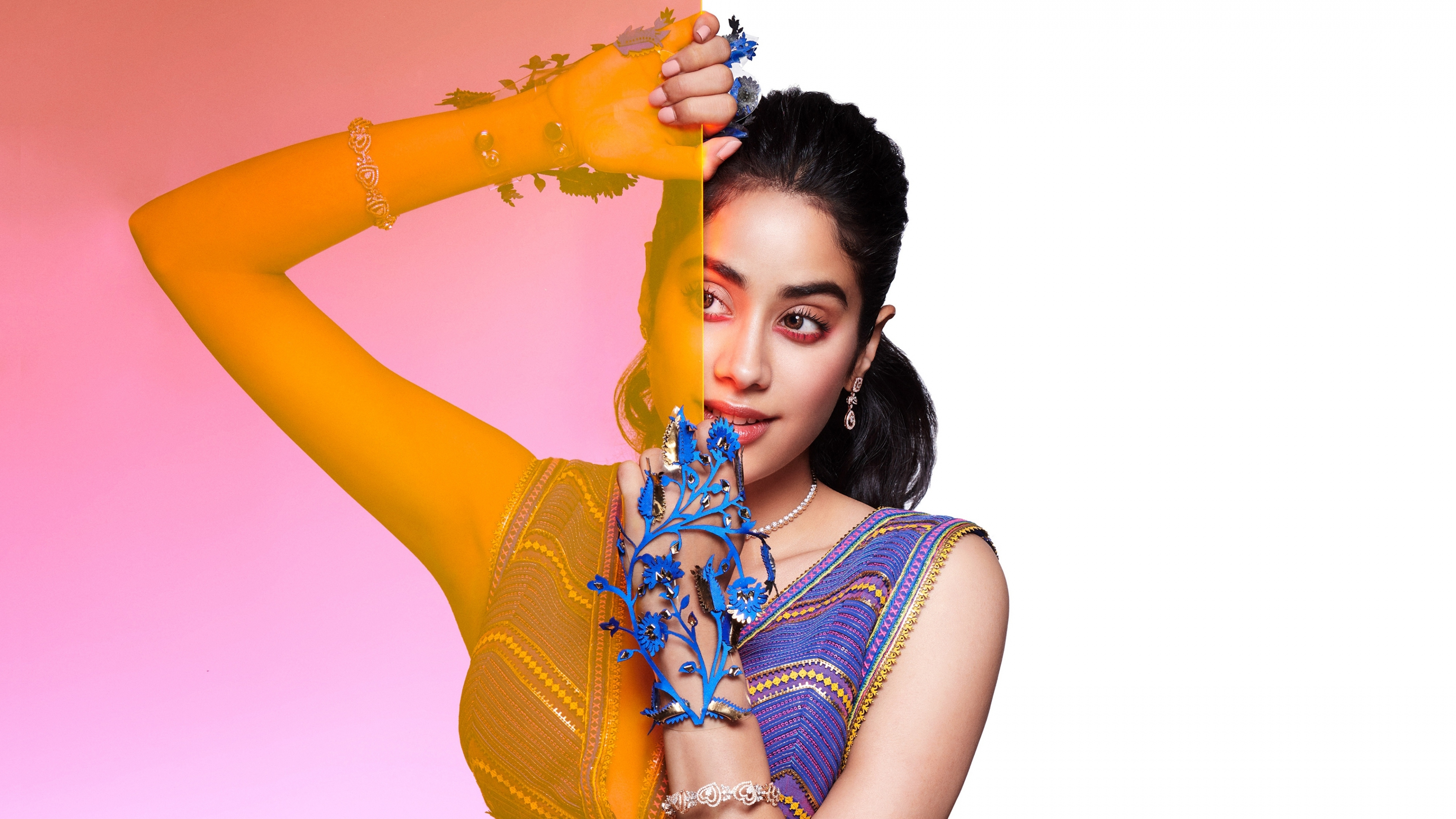 Janhvi Kapoor, Bollywood Wallpaper, 3840x2160 4K Desktop