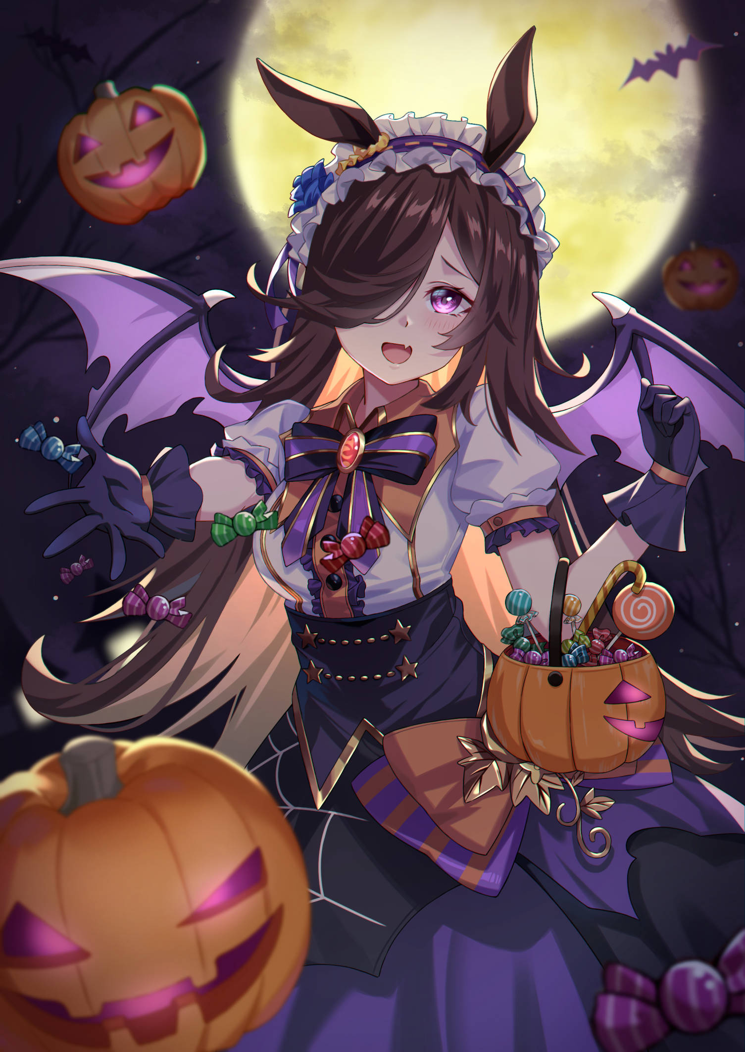Rice Shower, Halloween Anime Wallpaper, 1510x2130 HD Phone