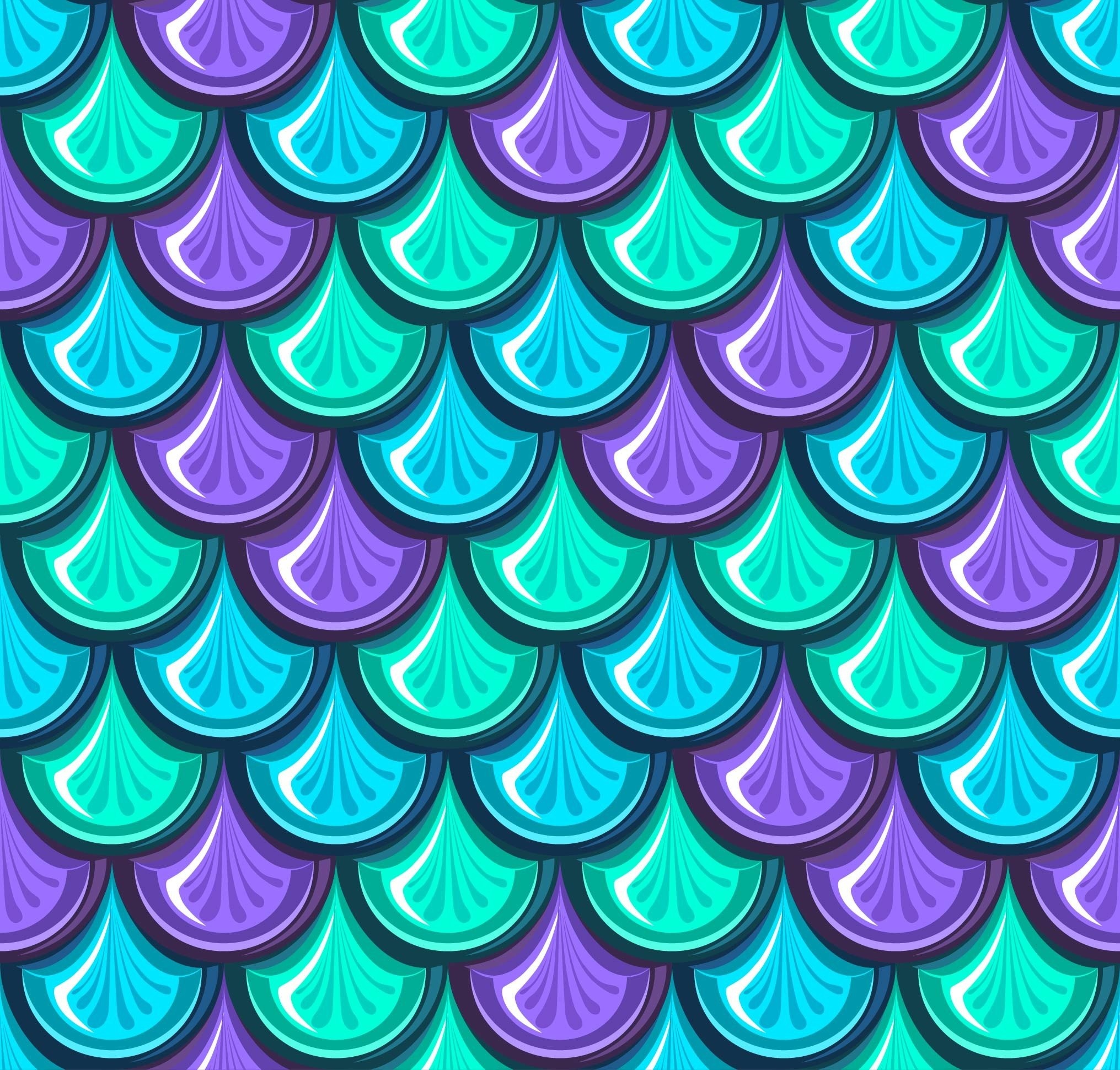 Mermaid scales wallpapers, Oceanic theme, Beautiful backgrounds, Visual appeal, 2040x1940 HD Desktop