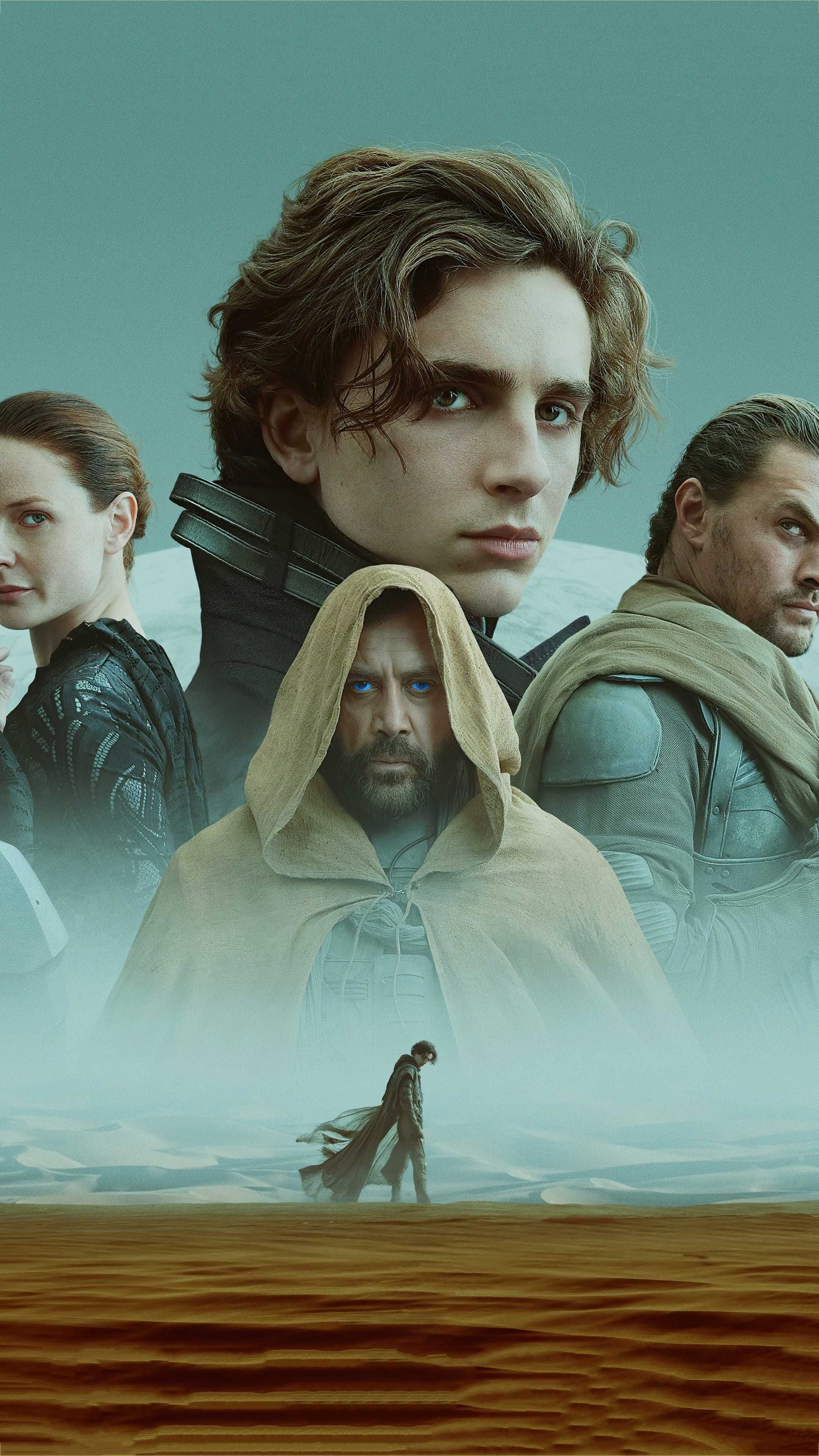 Dune movie, Sci-fi spectacle, Epic adaptation, Futuristic world, 2160x3840 4K Phone