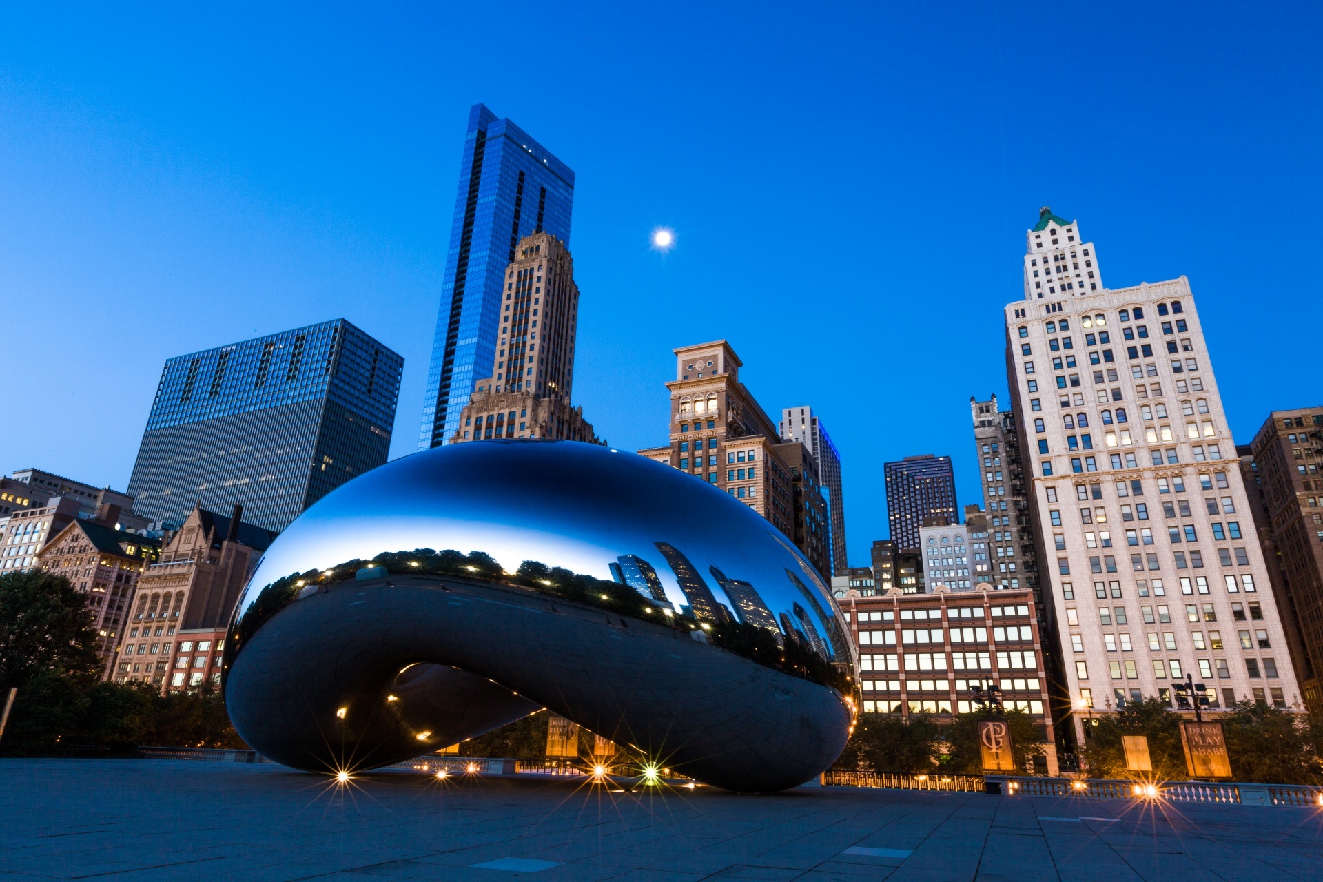 Cloud Gate, America's Greatest Sculpture, 1920x1280 HD Desktop