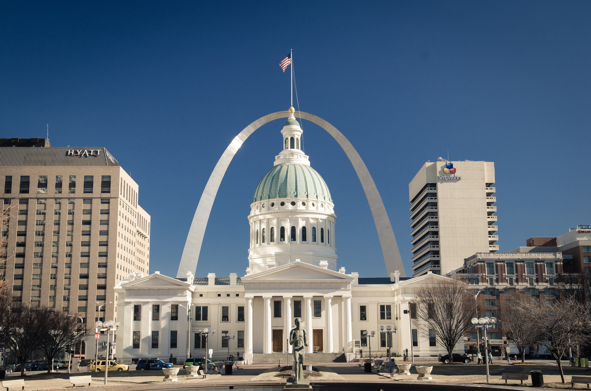 Gateway Arch, St. Louis, Monroe Monument, City view, 2050x1360 HD Desktop