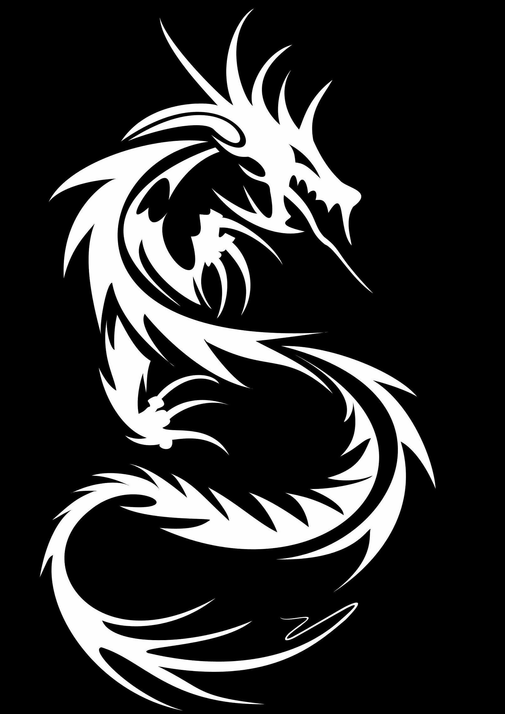 Black dragon, HD wallpapers, Mobile download, Striking images, 1620x2290 HD Phone