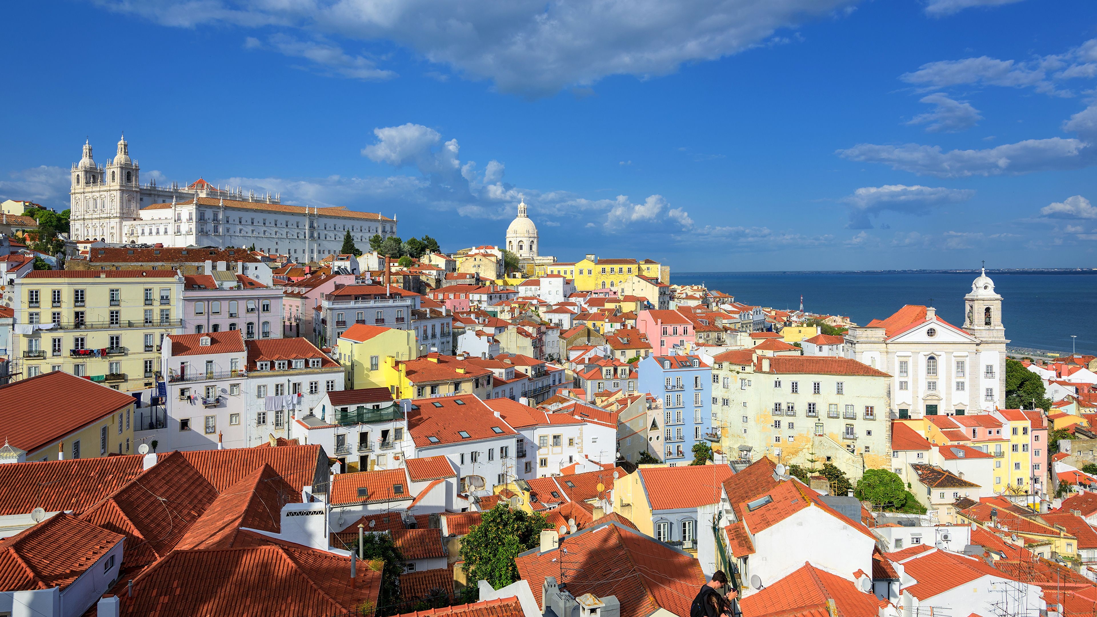 Lisbon wallpapers, City aesthetics, Stunning visuals, Urban backdrop, 3840x2160 4K Desktop