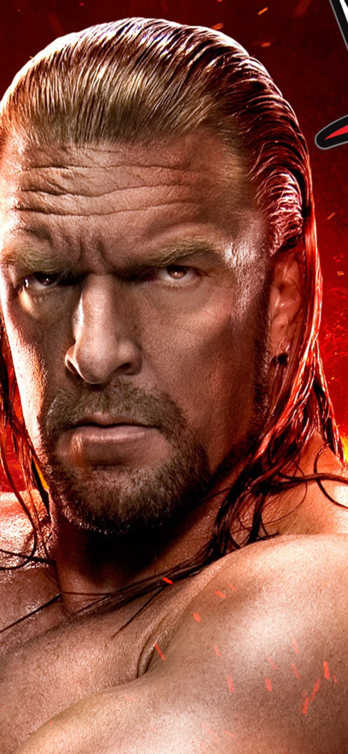 WWE 2K15, HHH Wallpaper, 1170x2540 HD Phone