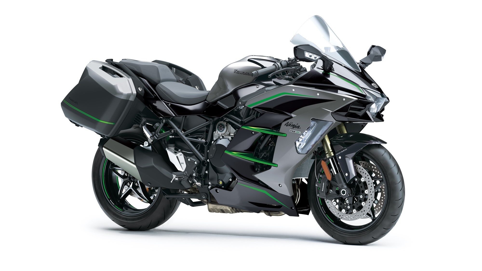 2020 Model, Kawasaki Ninja H2 Wallpaper, 2000x1130 HD Desktop