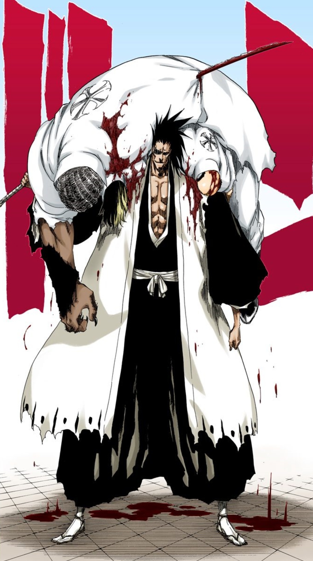 Kenpachi, Posted by Samantha Thompson, 1190x2130 HD Phone