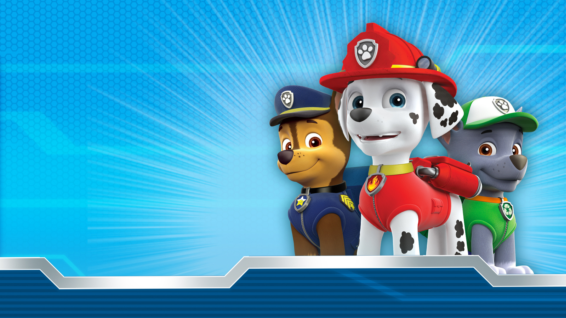 Marshall, Chase and Rocky, Paw Patrol Wallpaper, 1920x1080 Full HD Desktop