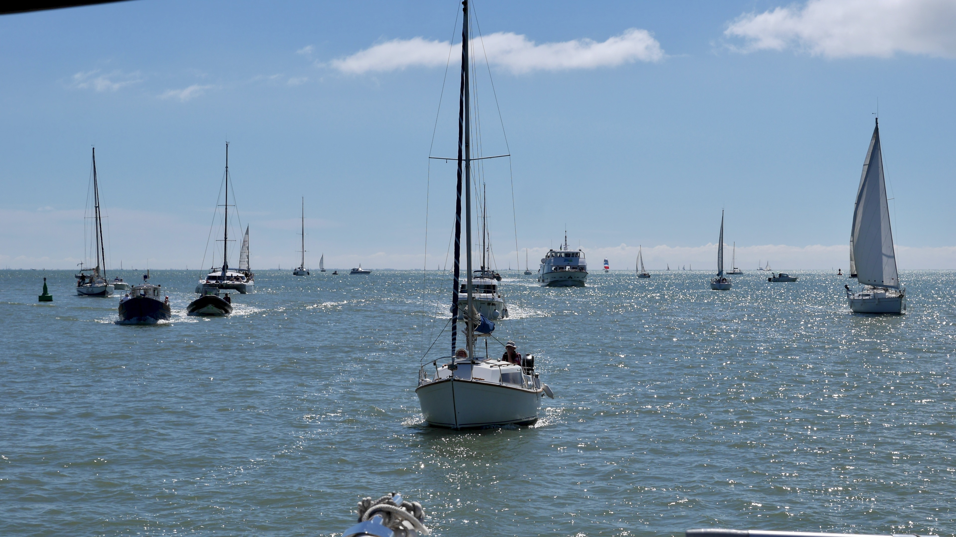 Les Minimes, Yacht Racing Wallpaper, 3840x2160 4K Desktop