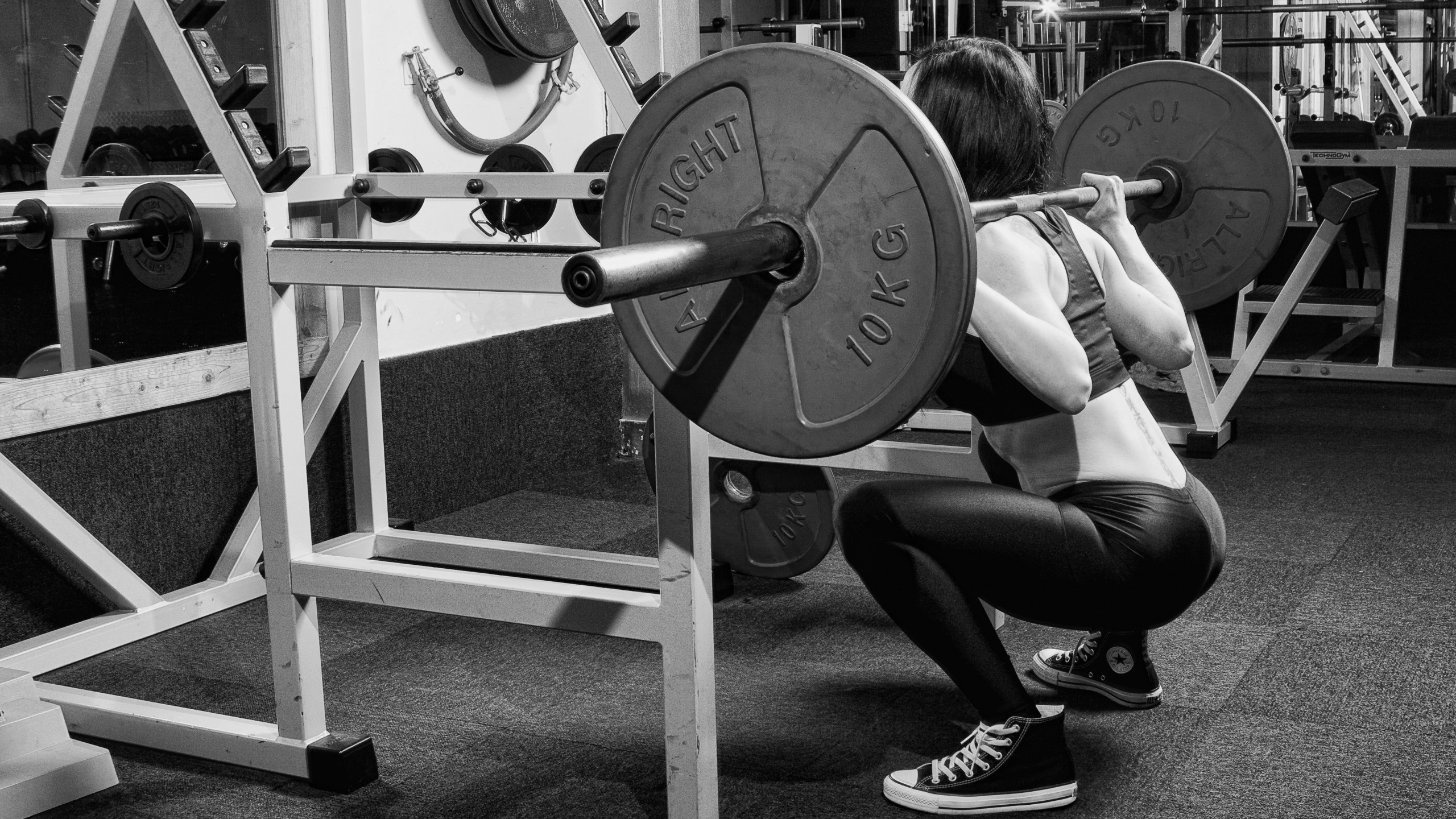 Fitness gym wallpaper, Leg exercises, Sports section, CrossFit, 2560x1440 HD Desktop