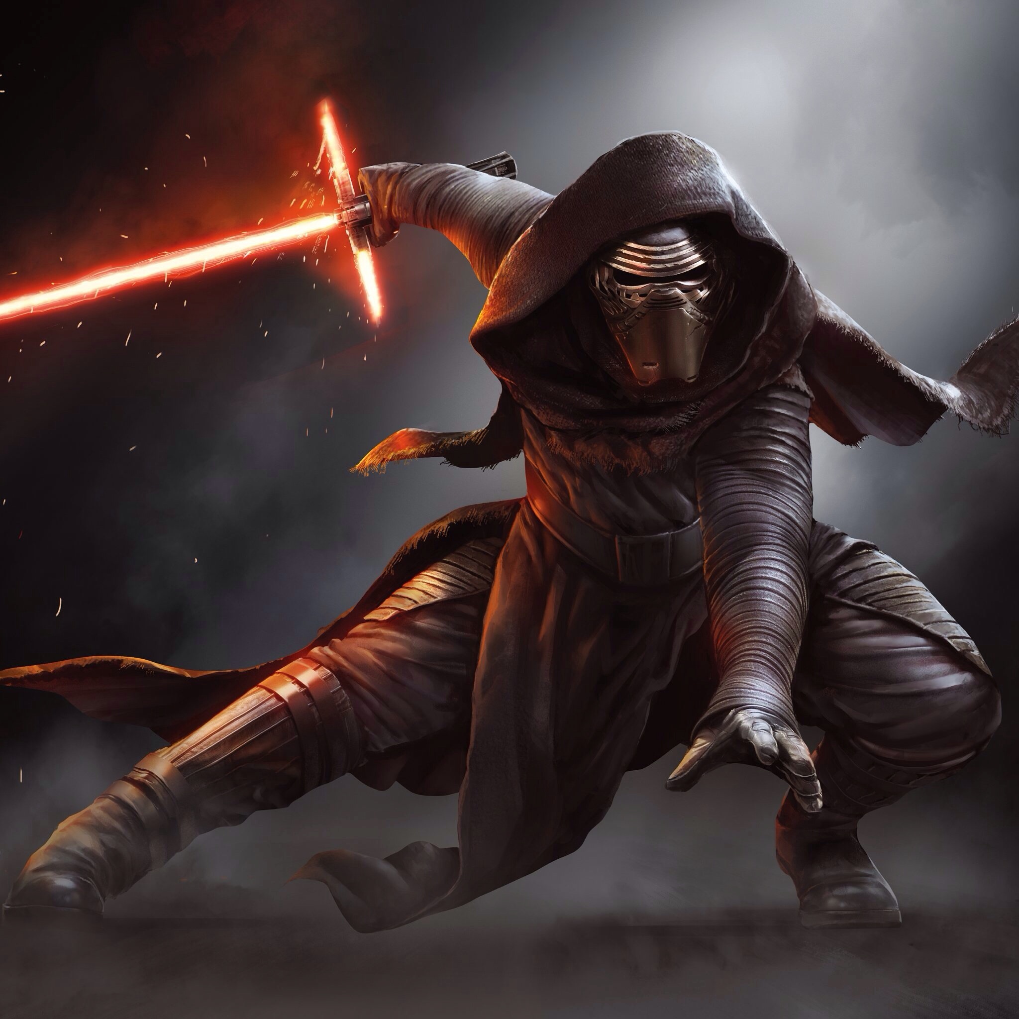 Kylo Ren Mask, Movies, Free images, Download, 2050x2050 HD Phone