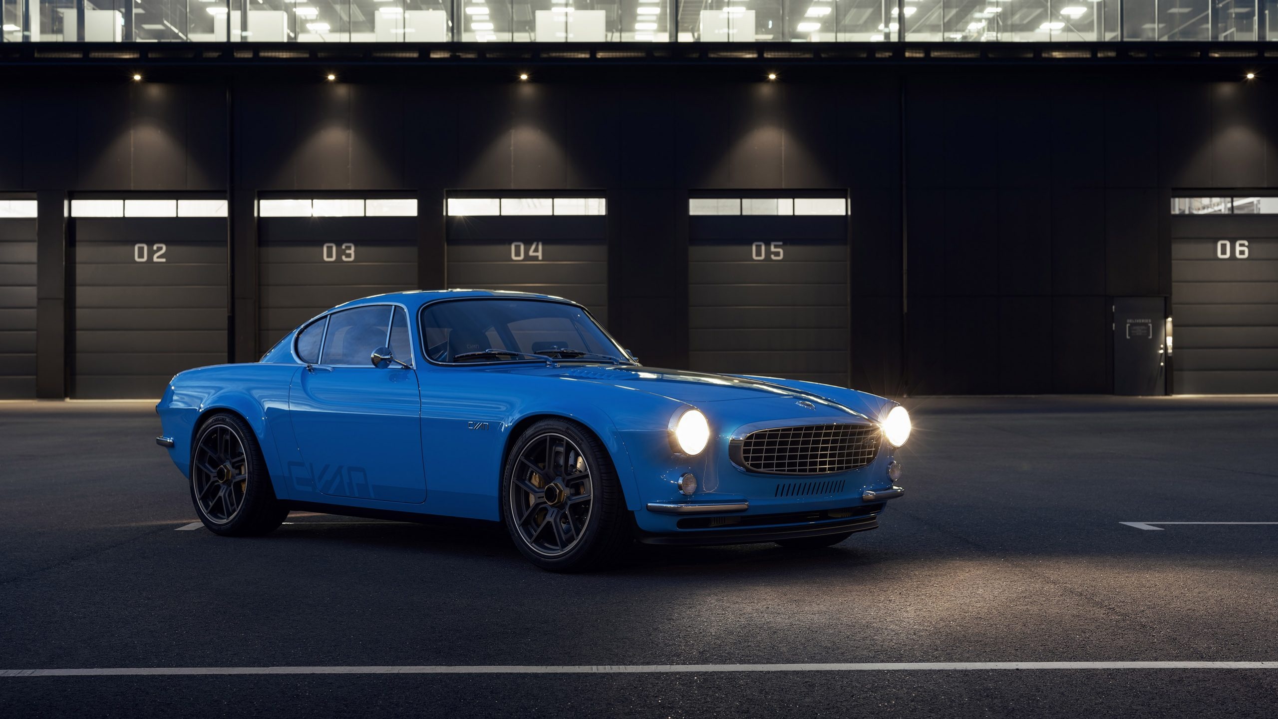 2020 Volvo P1800 Cyan, Wallpapers, 2560x1440 HD Desktop