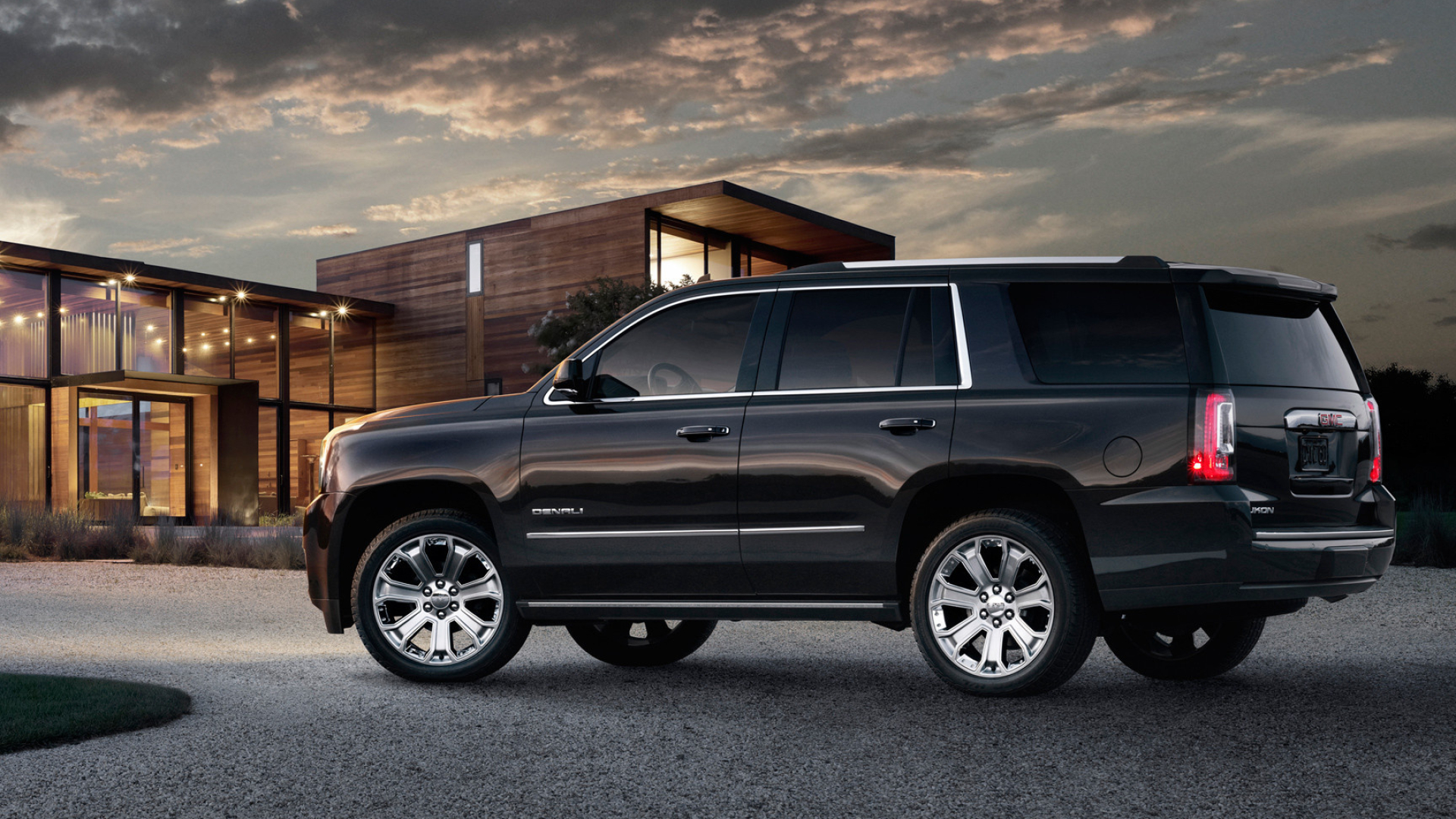 GMC Yukon, Suburban wallpapers, SUV lineup, Rugged design, 1920x1080 Full HD Desktop