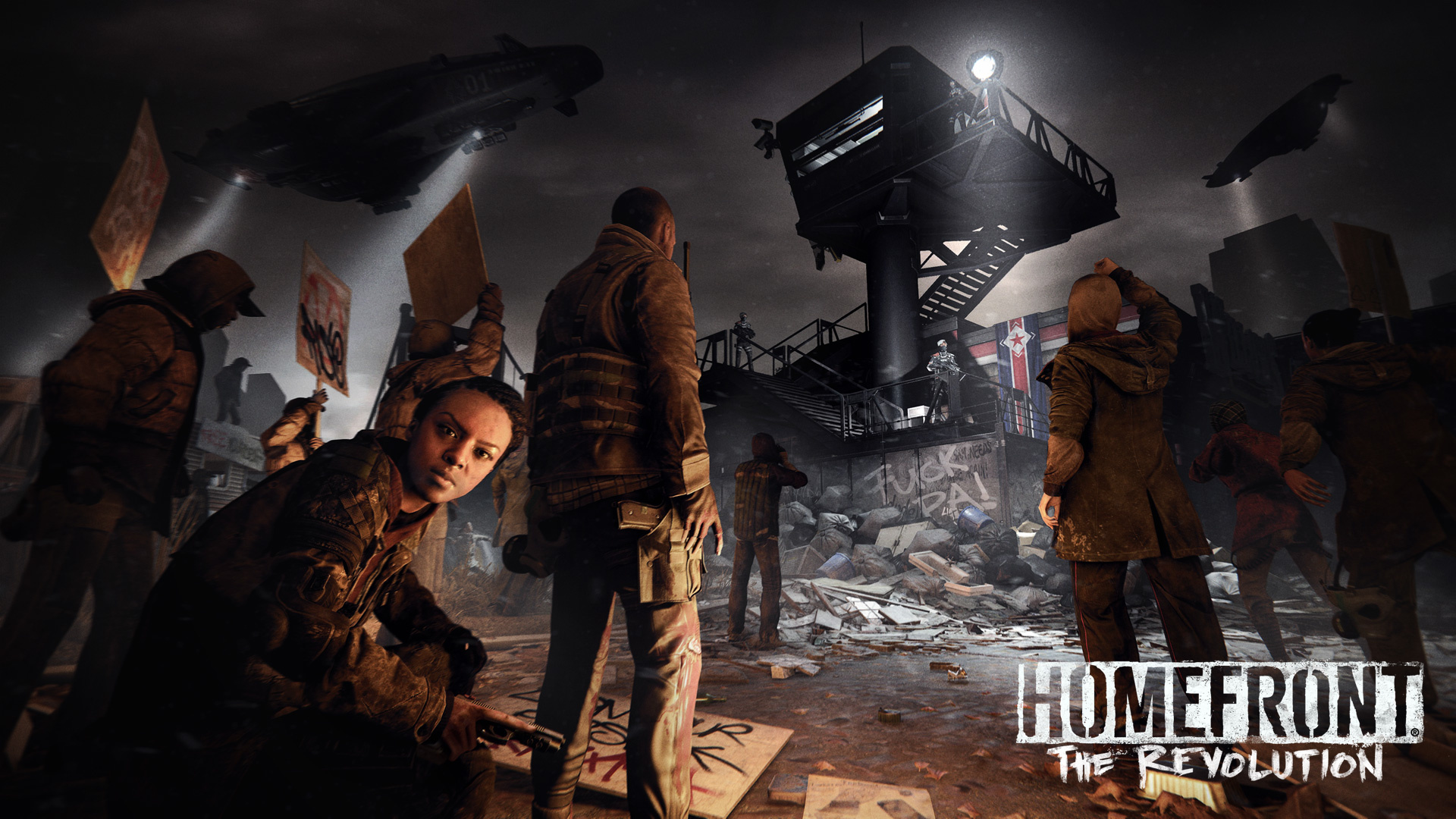 Homefront, Gaming, Revolution, Deep Silver, 1920x1080 Full HD Desktop