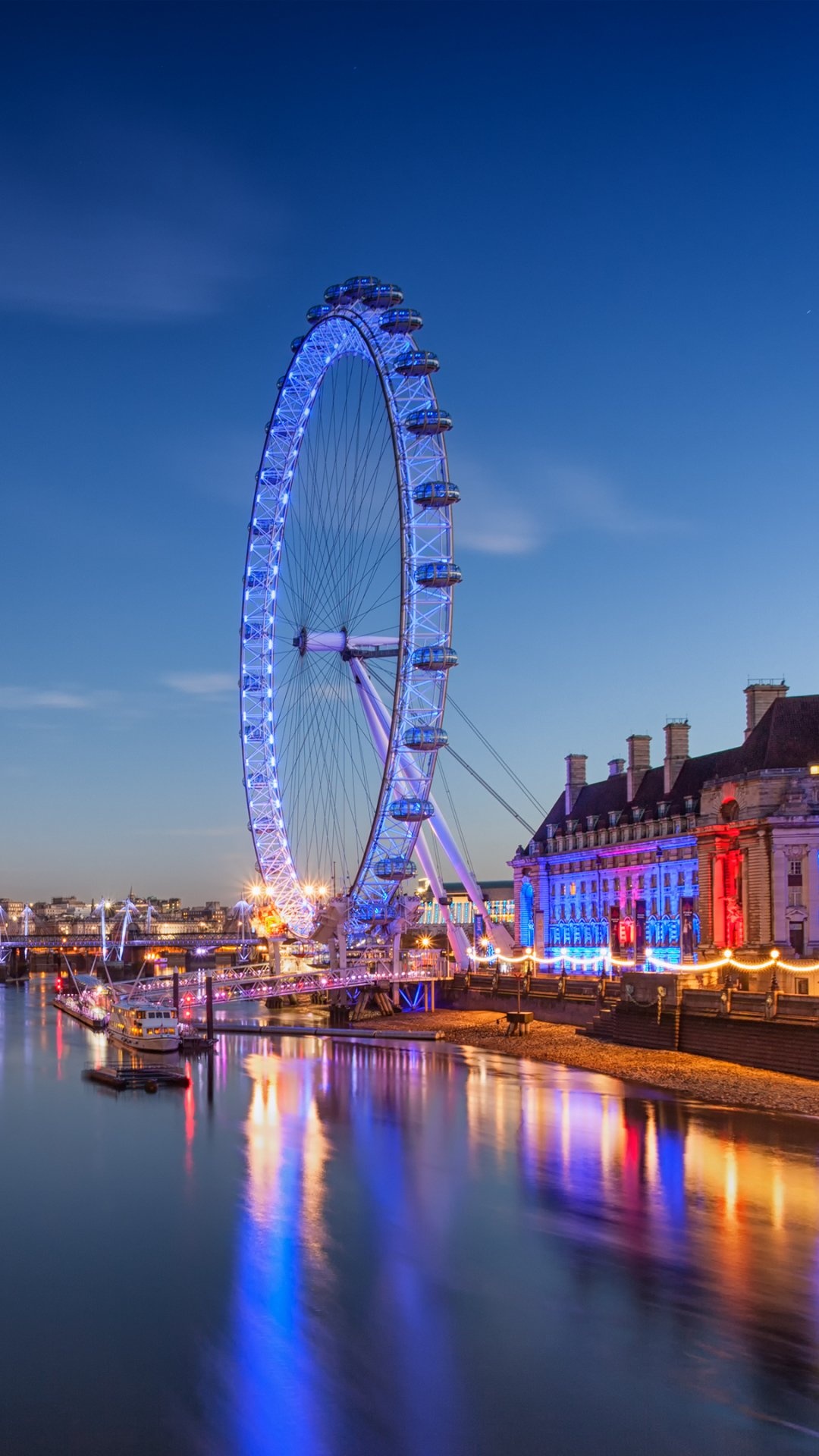 London Eye, Man made, 1080x1920 Full HD Phone