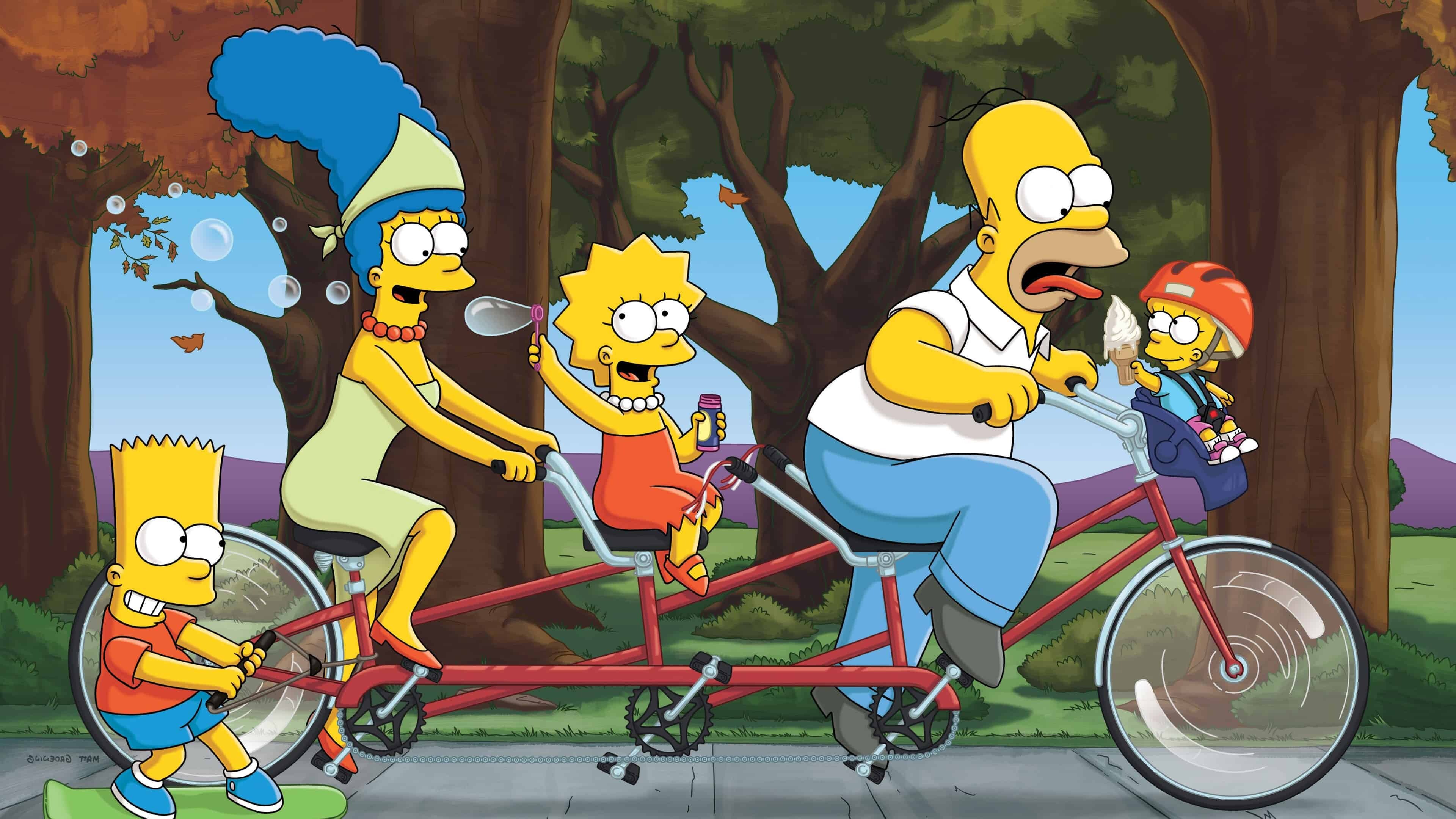 The Simpsons, Family dynamic, Vibrant colors, High definition, 3840x2160 4K Desktop