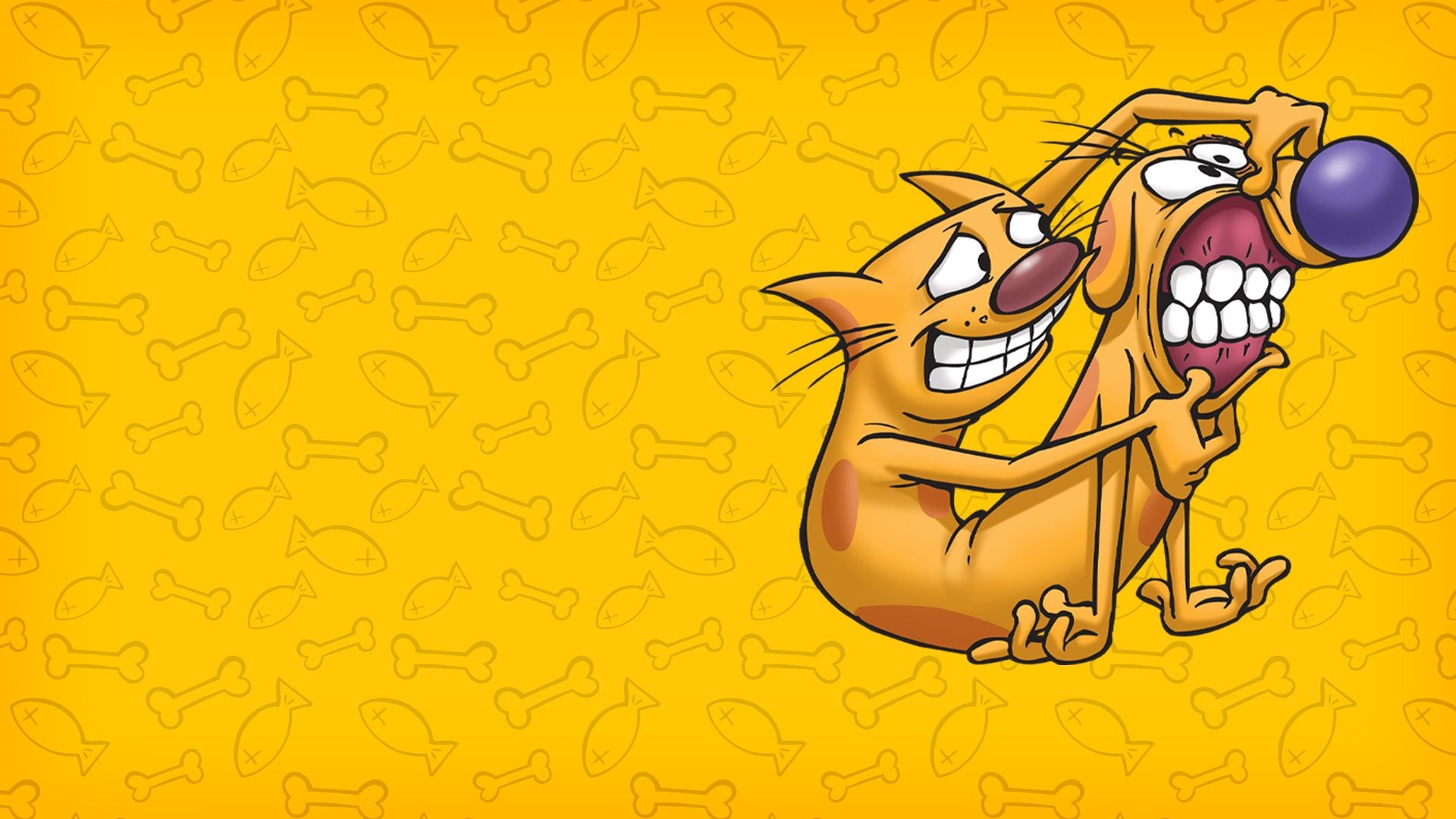 CatDog, Cartoon nostalgia, Quirky duo, Funny wallpapers, 1920x1080 Full HD Desktop