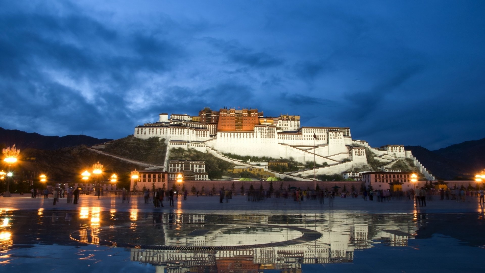 Potala Palace, HD wallpaper, Background image, 1920x1080 Full HD Desktop