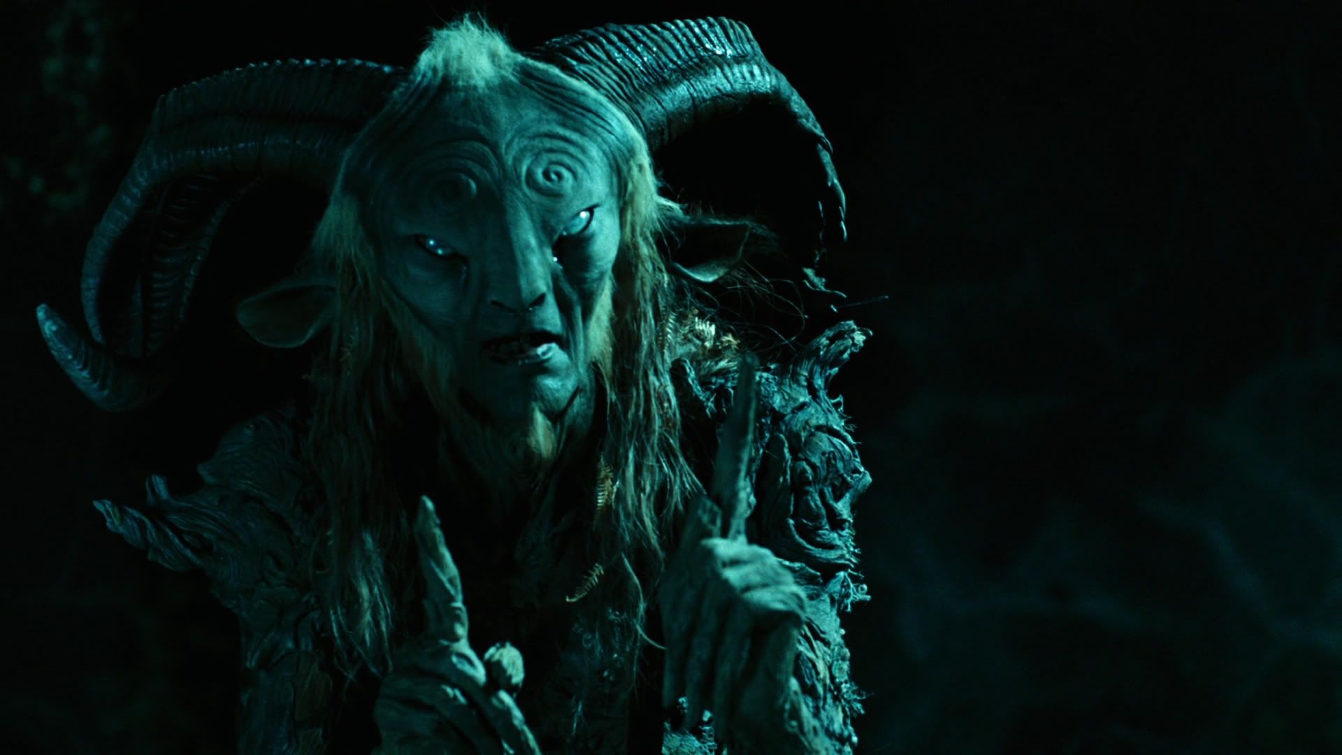 Pan's Labyrinth, Blu-ray screenshot, Faun character, Cinematic details, 1920x1080 Full HD Desktop