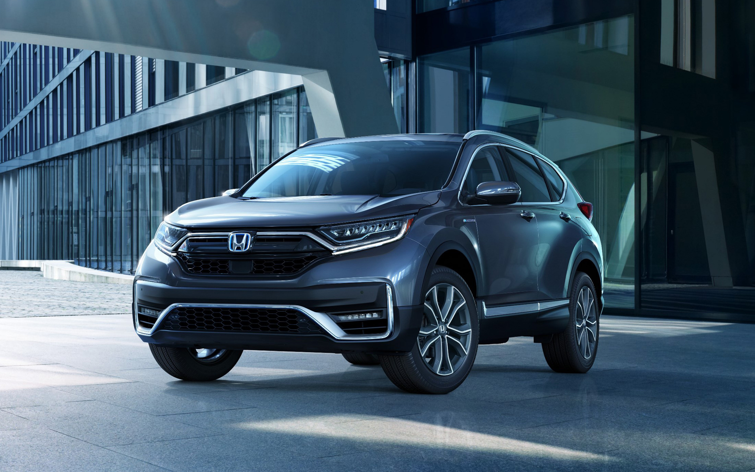 Honda CR-V, 2020 CR-V hybrid, Exterior gray, Japanese cars, 2560x1600 HD Desktop