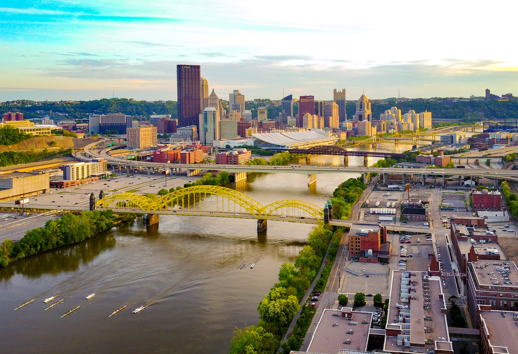 Allegheny River, Pittsburgh Skyline Wallpaper, 2050x1410 HD Desktop