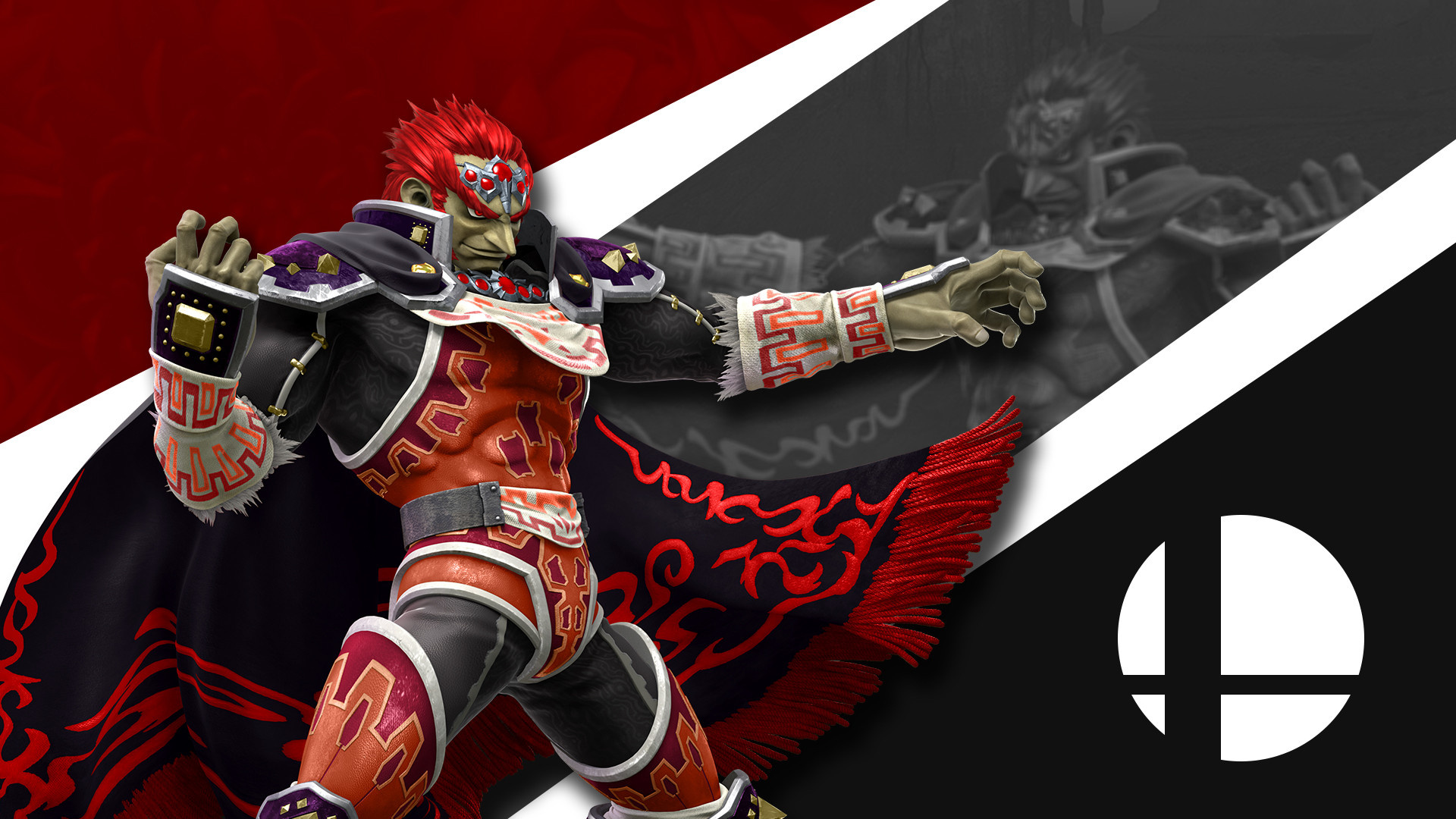 Ganondorf, Super Smash Bros Ultimate, Modded gameplay, Iconic character, 1920x1080 Full HD Desktop