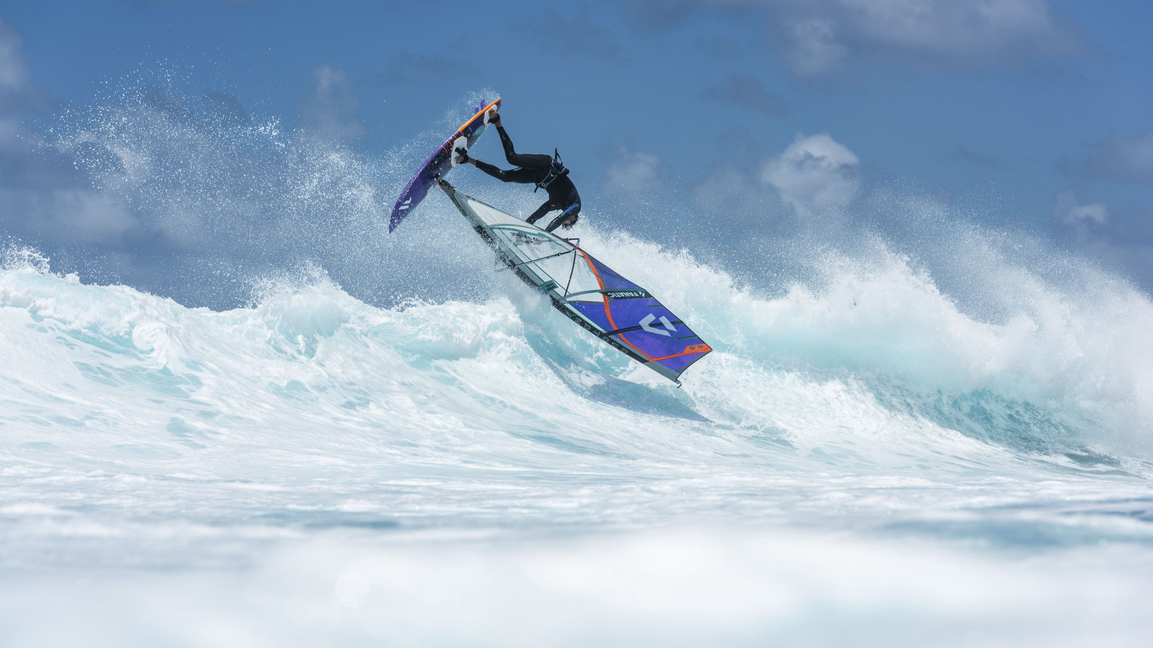 Maui windsurfing wallpaper, Hawaiian paradise, Beautiful beaches, Surfing in paradise, 3840x2160 4K Desktop