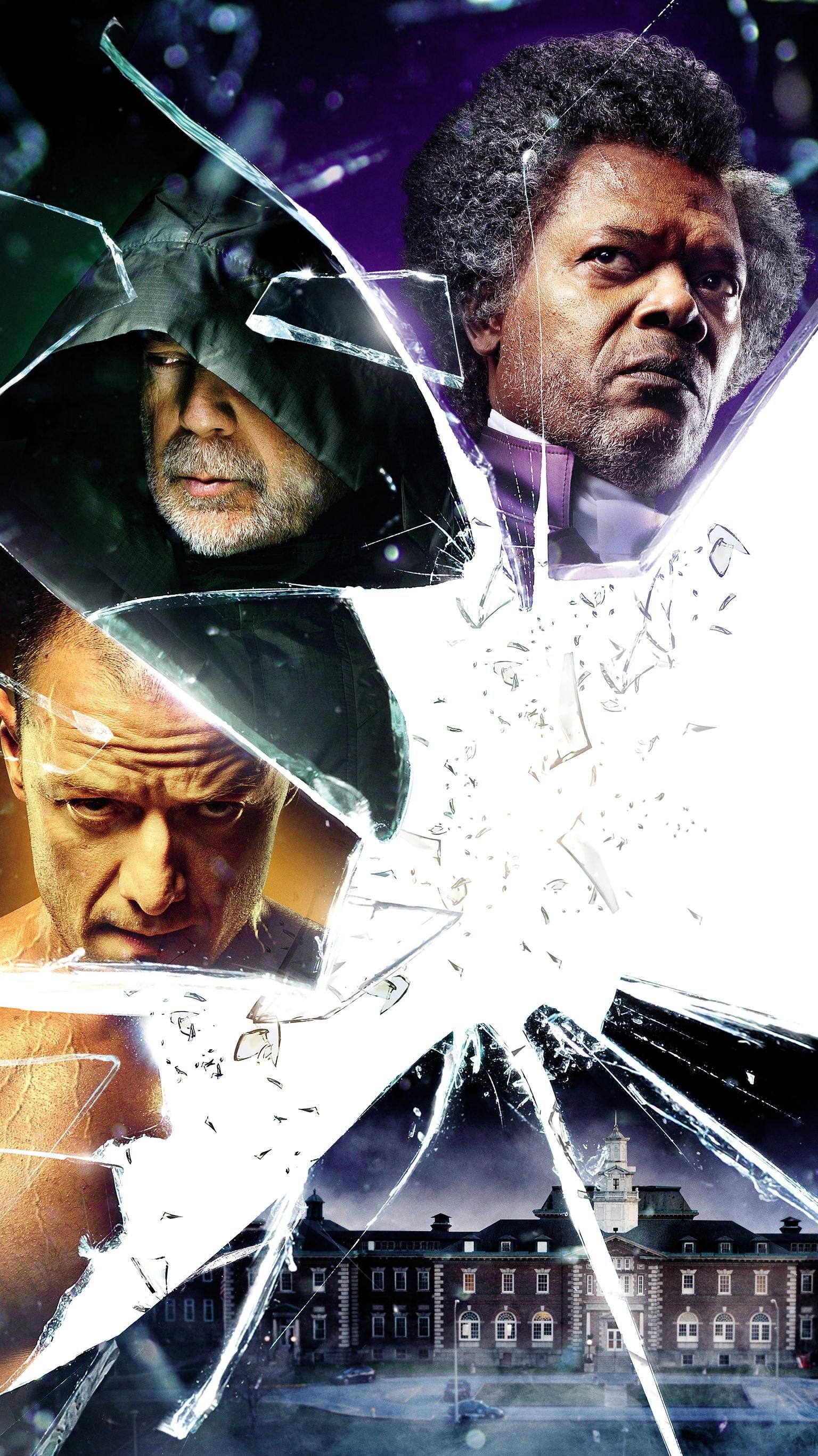 M. Night Shyamalan, Glass phone wallpaper, Movie posters, Online movie study, 1540x2740 HD Phone