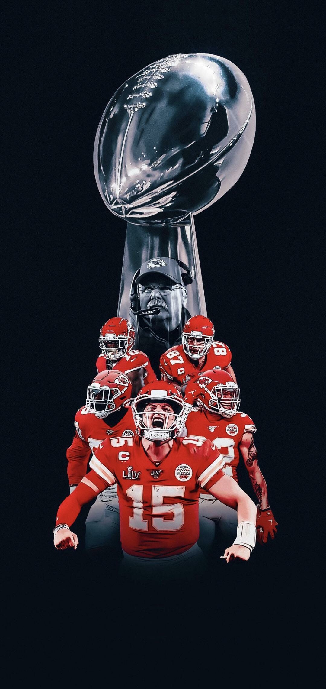 Super Bowl, Kansas City Chiefs Wallpaper, 1080x2280 HD Phone