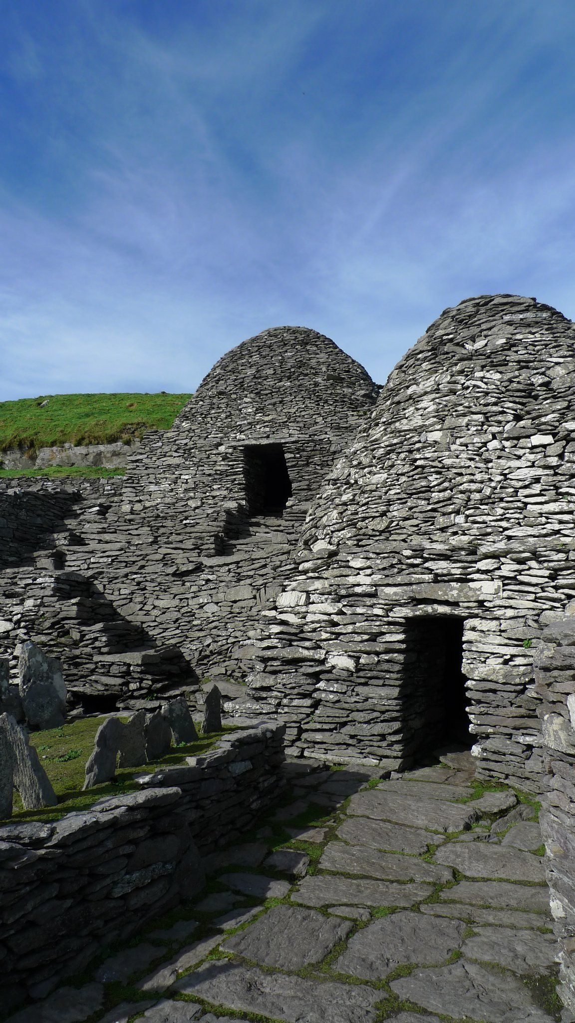 Skellig Michael, Ireland, Novella creation, Ancient Ireland, 1160x2050 HD Phone