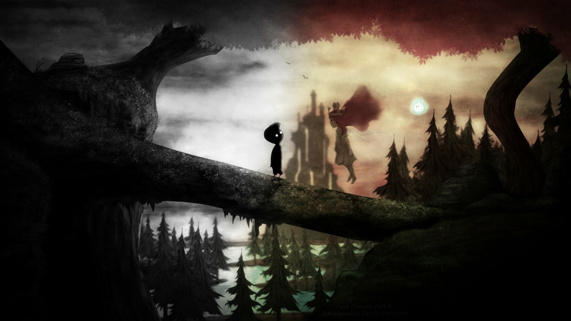 Child of Limbo, Enigmatic journey, Limbo-inspired, Striking imagery, 1920x1080 Full HD Desktop