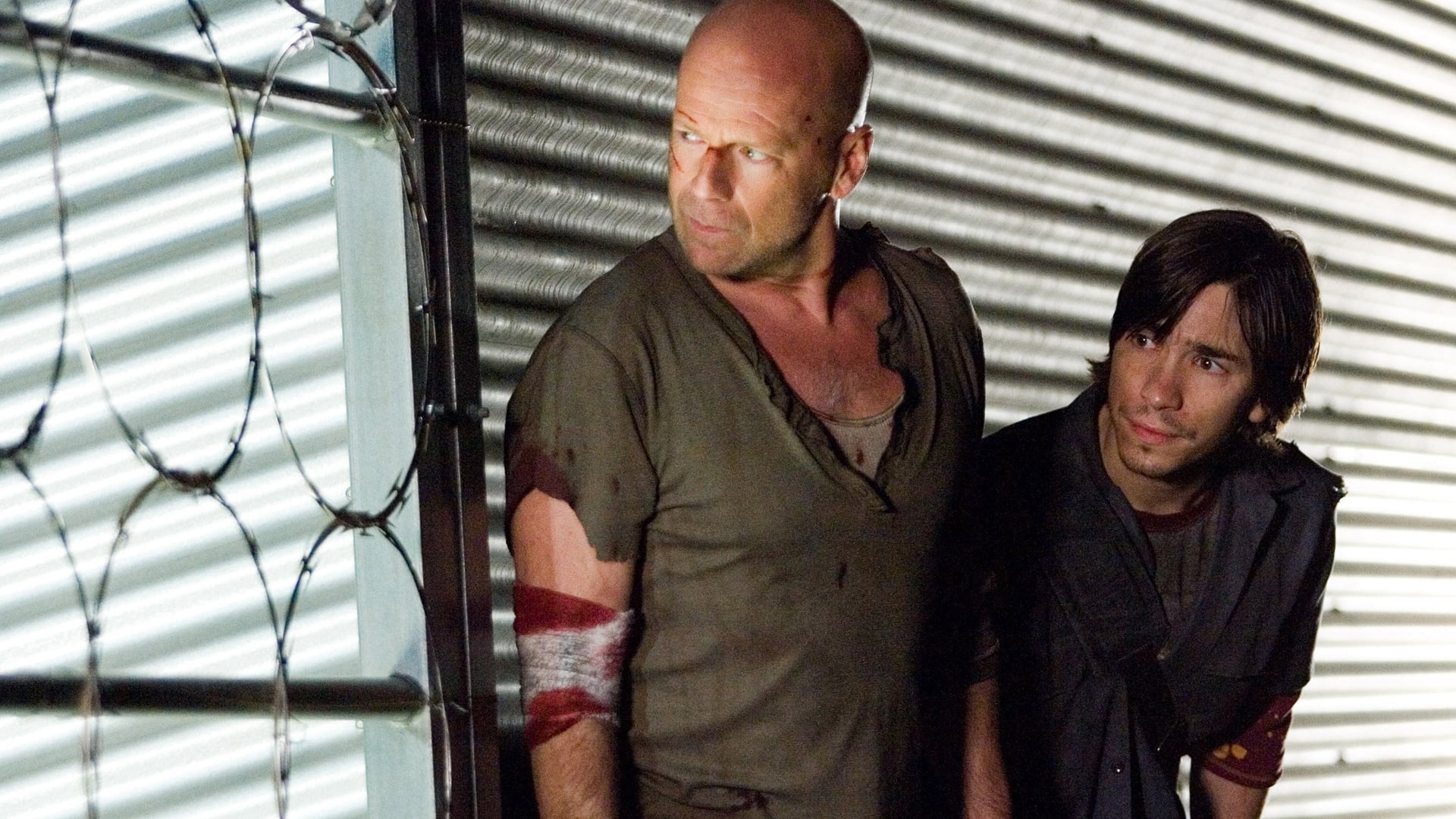 Live Free or Die Hard, Backdrops collection, High-adrenaline blockbuster, Action-packed visuals, 1920x1080 Full HD Desktop