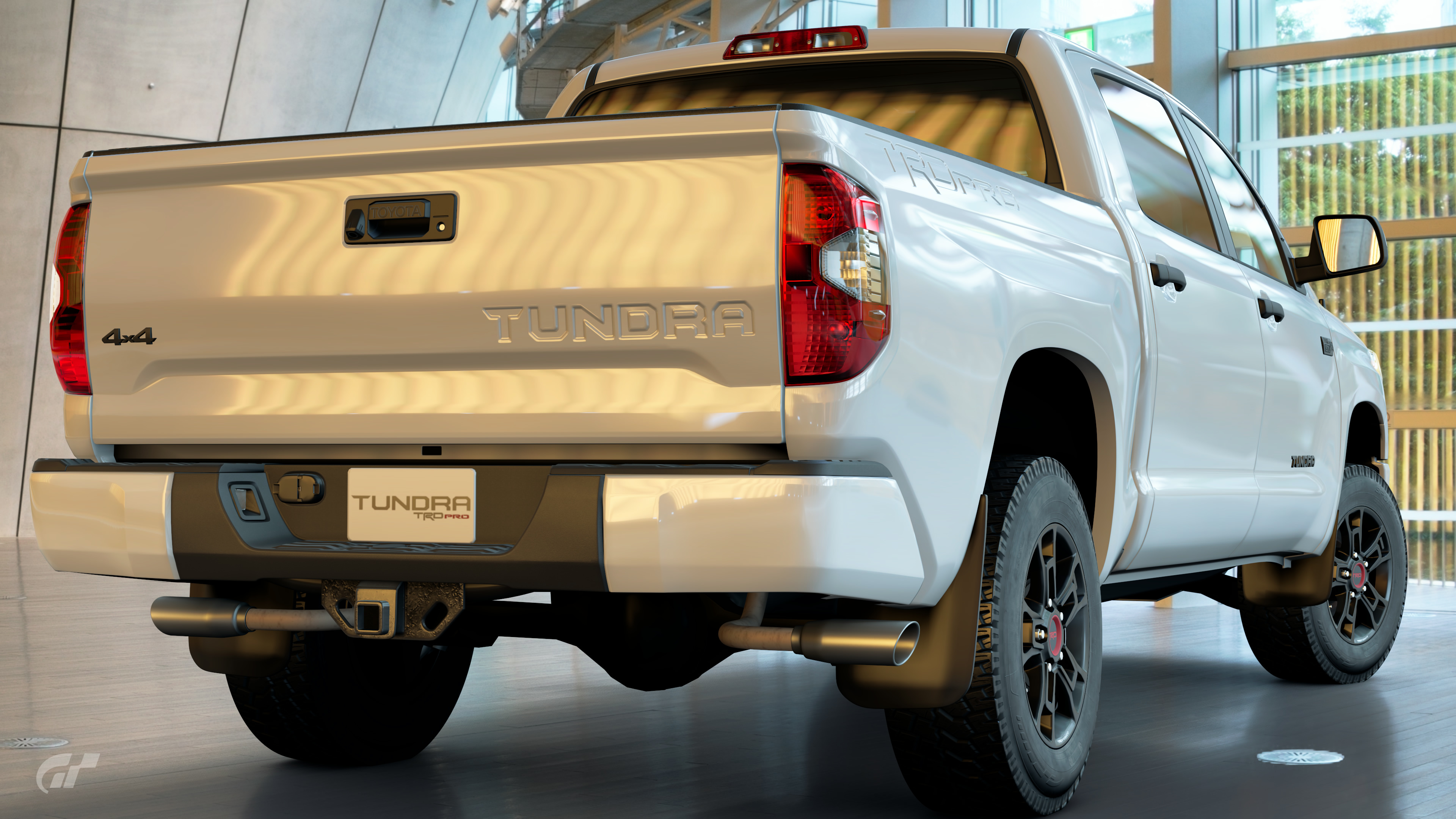 Back View, Toyota Tundra Wallpaper, 3840x2160 4K Desktop